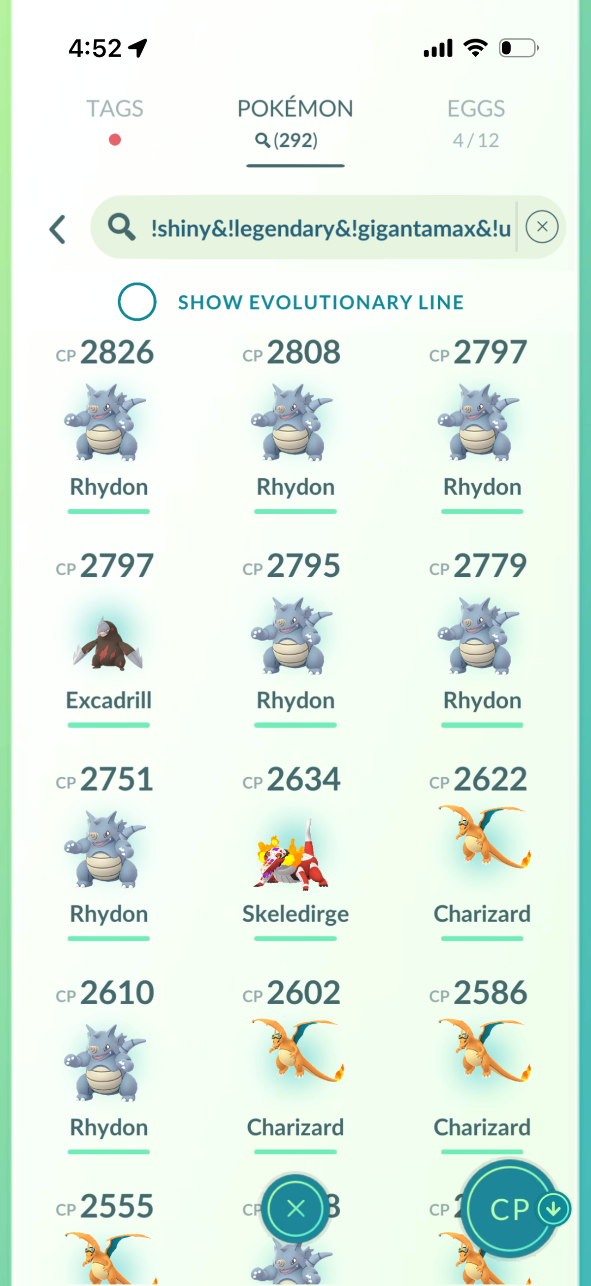 ArmoredPTC account 46 Shiny/Legendary & 2.1m Stardust