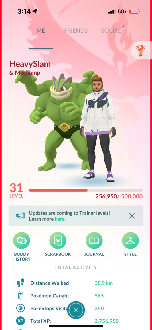 HeavySlam account (6 Shiny/Gigantamax)