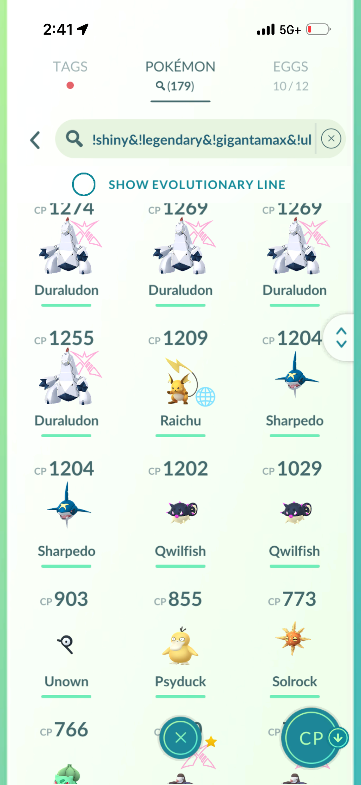 Yankees1to0 account 54 Shiny/Legendary & 245k Stardust