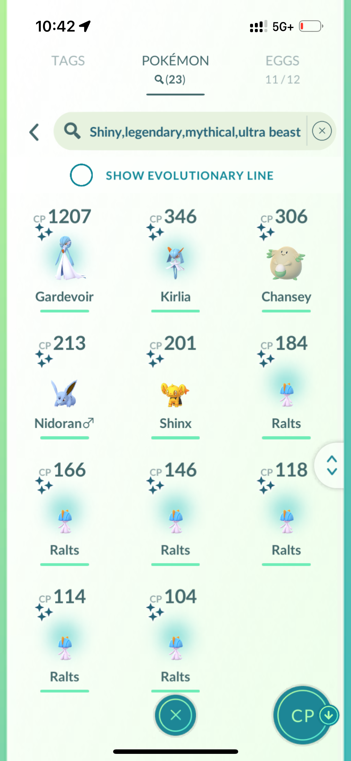 FAFO2025 account (23 shiny/legendary/gigantamax)