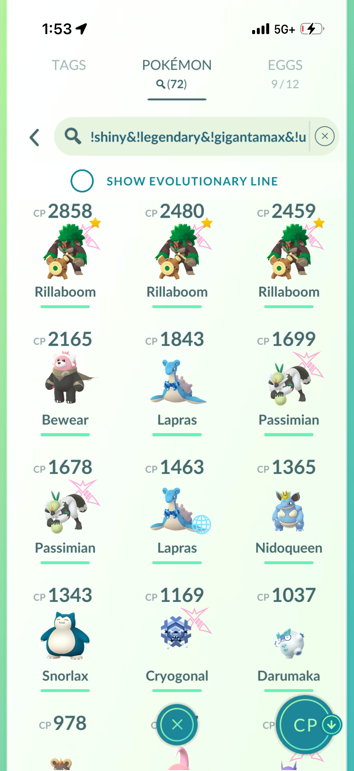 NagasakiInvites account (35 Shiny/Legendary/Gigantamax)