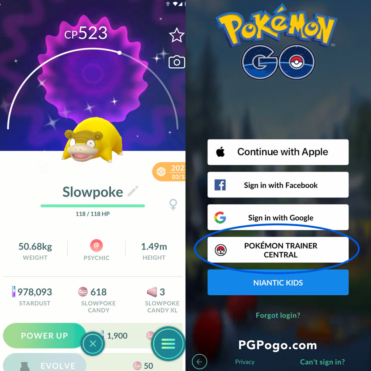 Shiny Galarian Slowpoke account