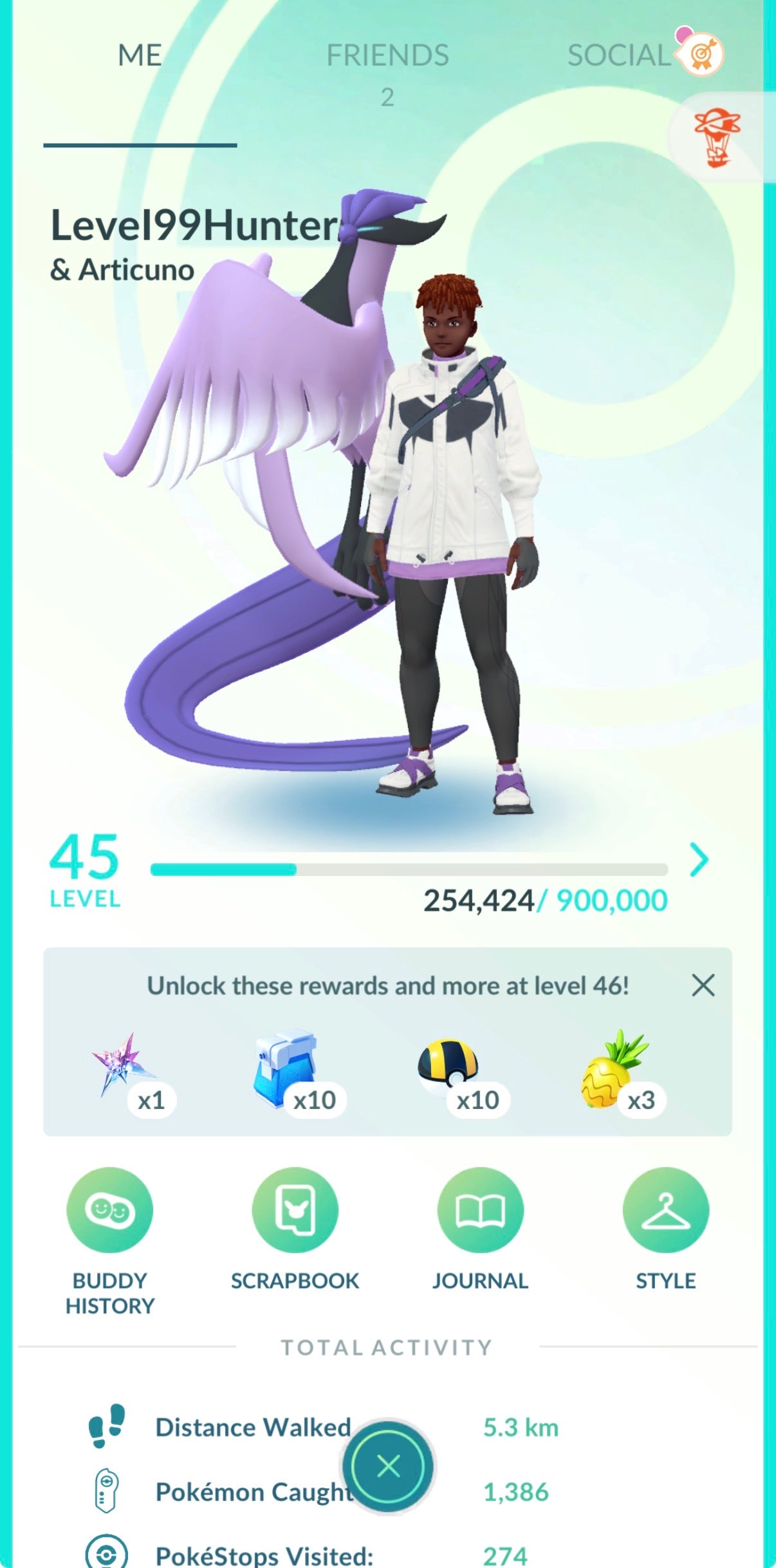 Rival2None account (6 Legendary/Shiny)