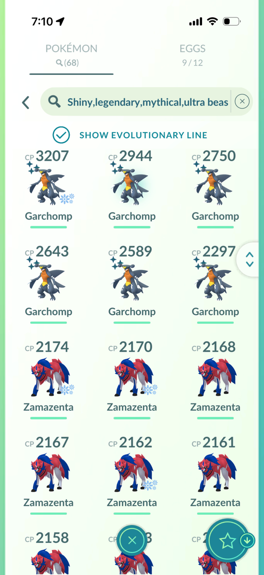 VloneShirt account 68 Shiny/Legendary & 900k Stardust