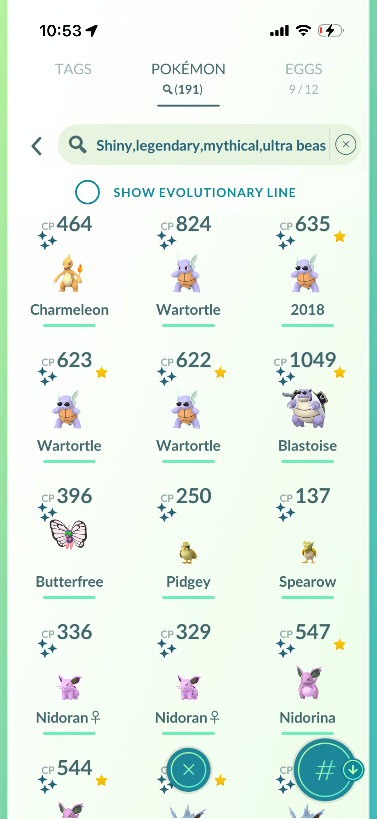 DailyTask 2016 account (141 Shiny/Legendary)
