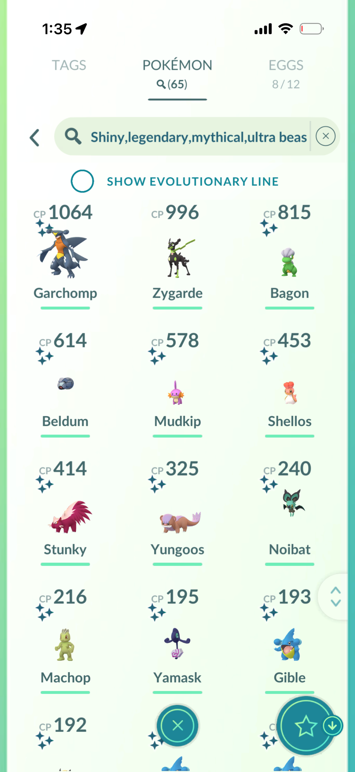 CrownedBy415 account (65 Shiny/Legendary 1.7m Stardust)