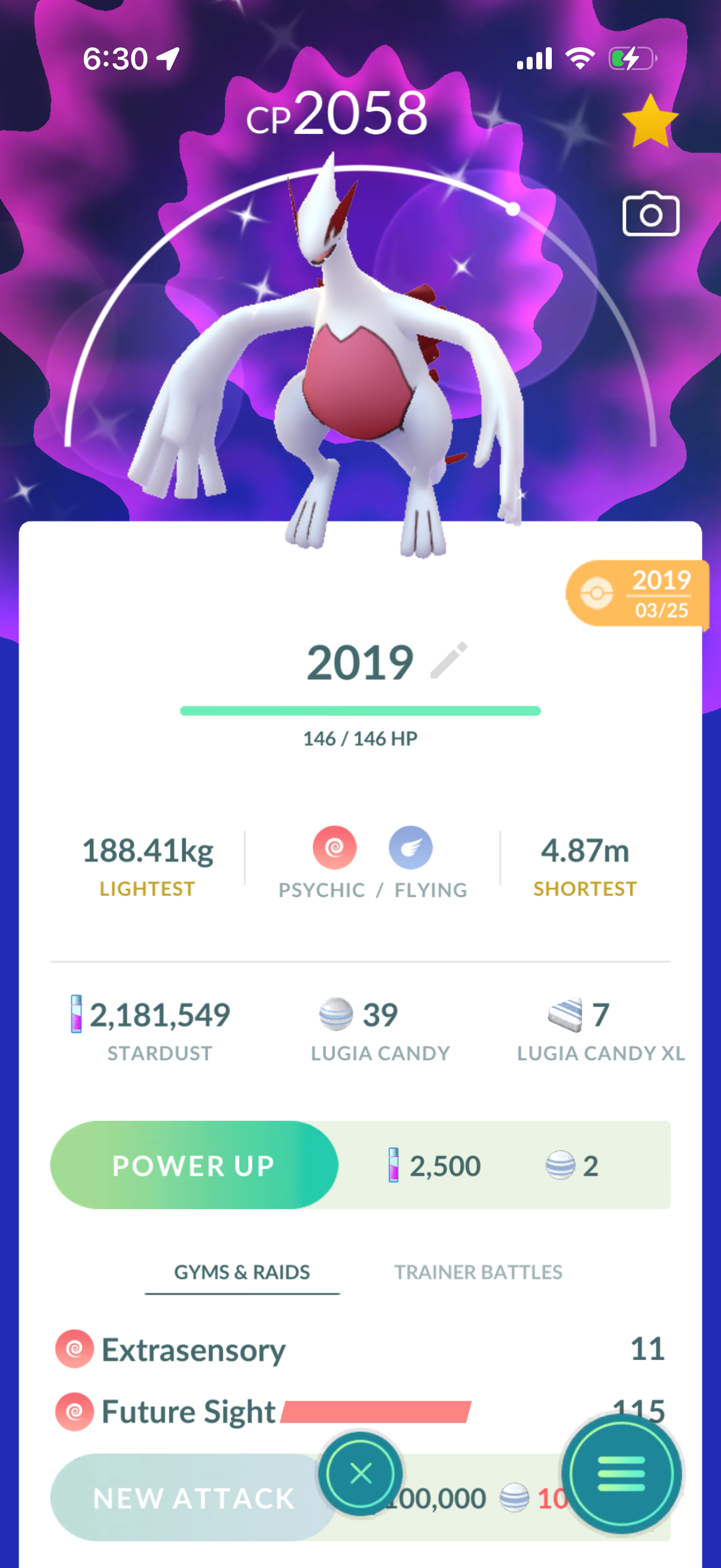 Kuma 2016 account (368 Shiny/Legendary)