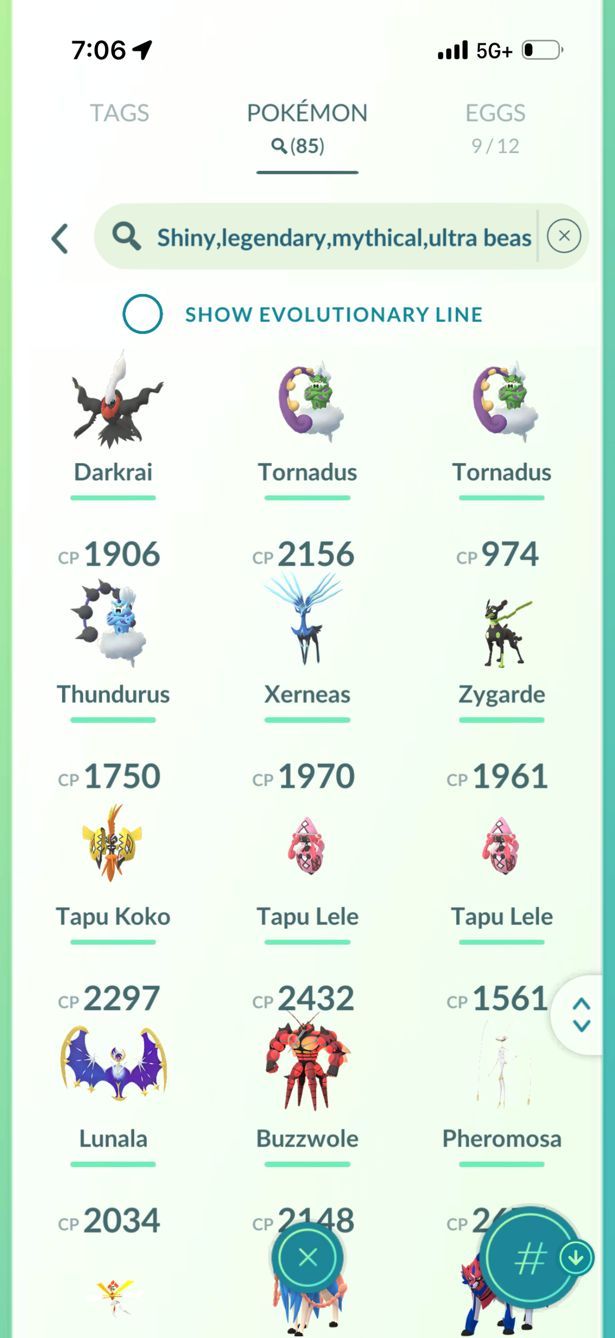 NetherlandsWC account 85 Shiny/Legendary & 1.1M Stardust