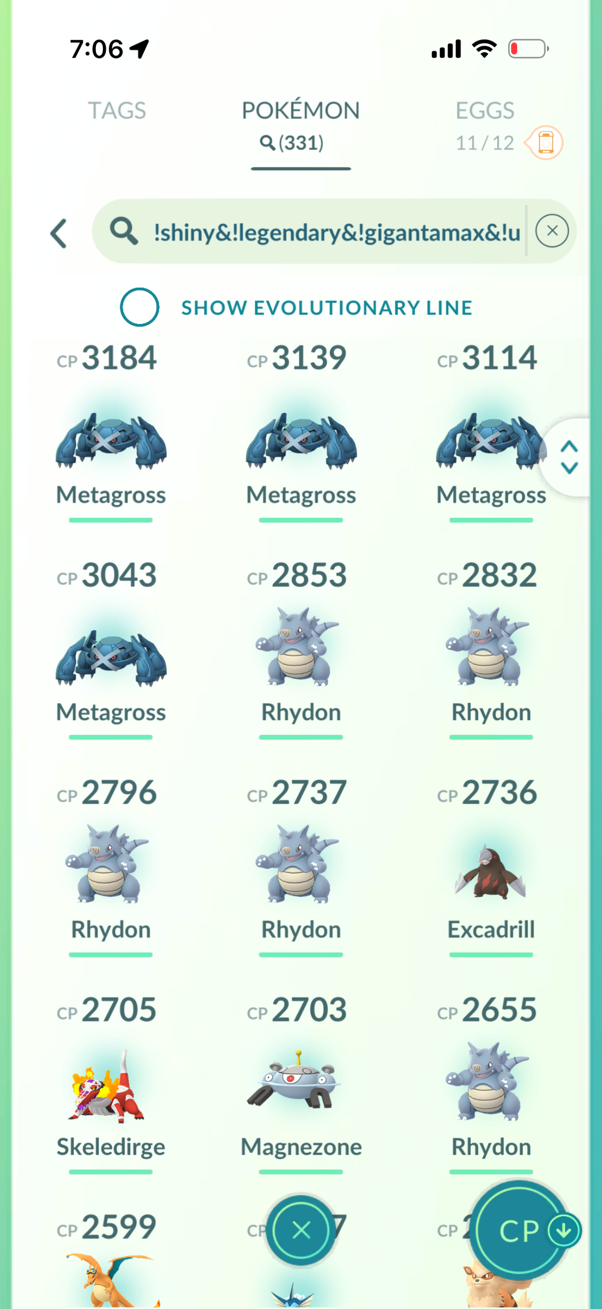Milotic54 Level 47 account 29 Shiny/Legendary and 816k Stardust