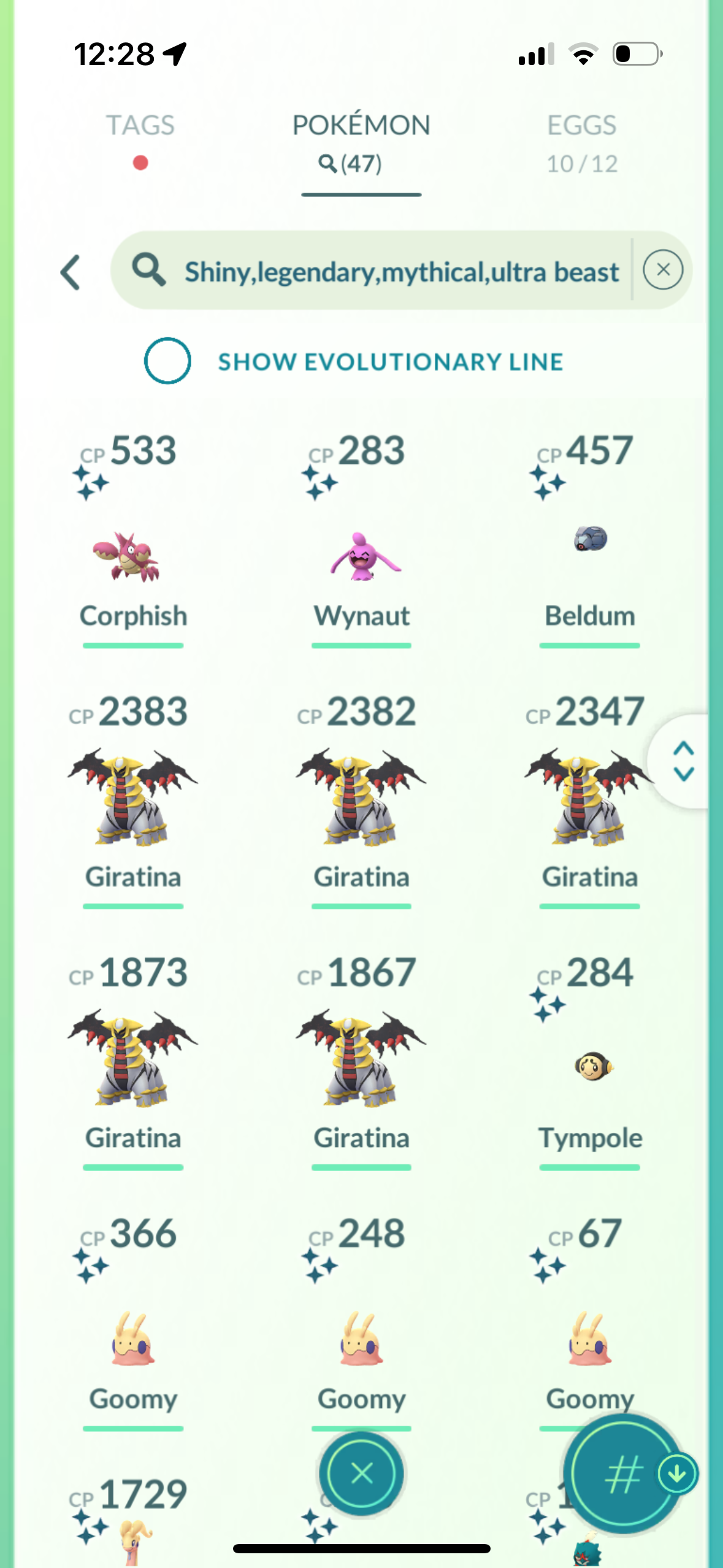 ReturnOfTrump account (47 shiny/legendary)