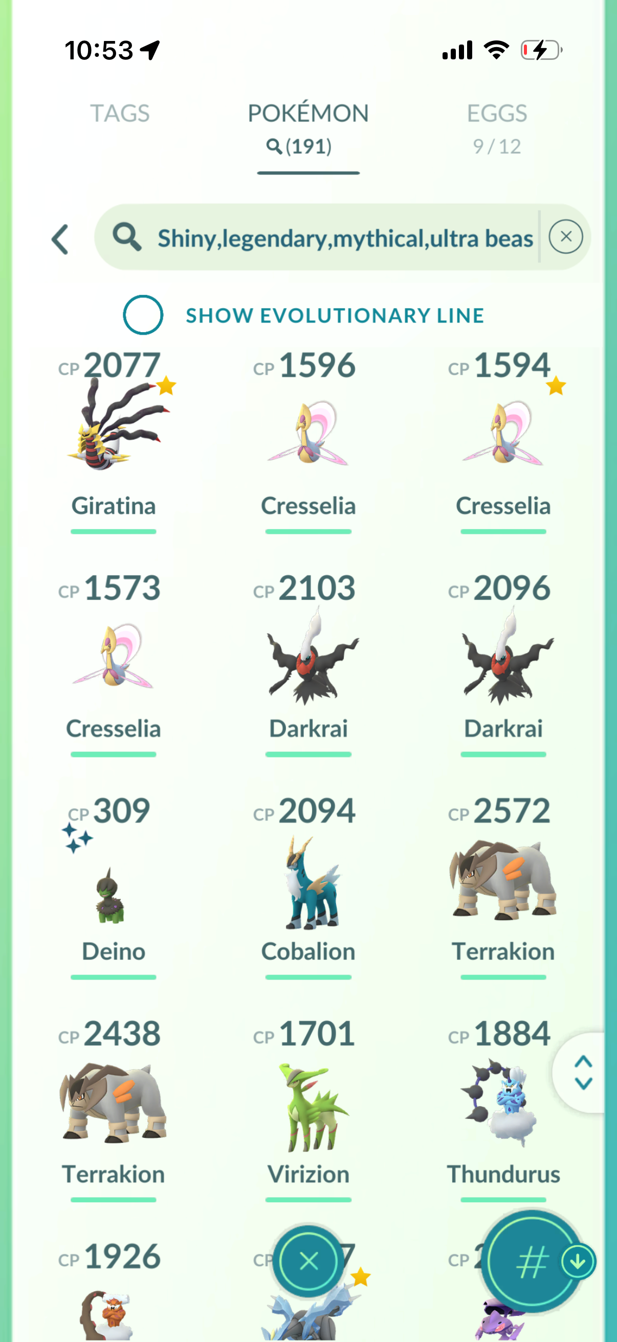DailyTask 2016 account (141 Shiny/Legendary)