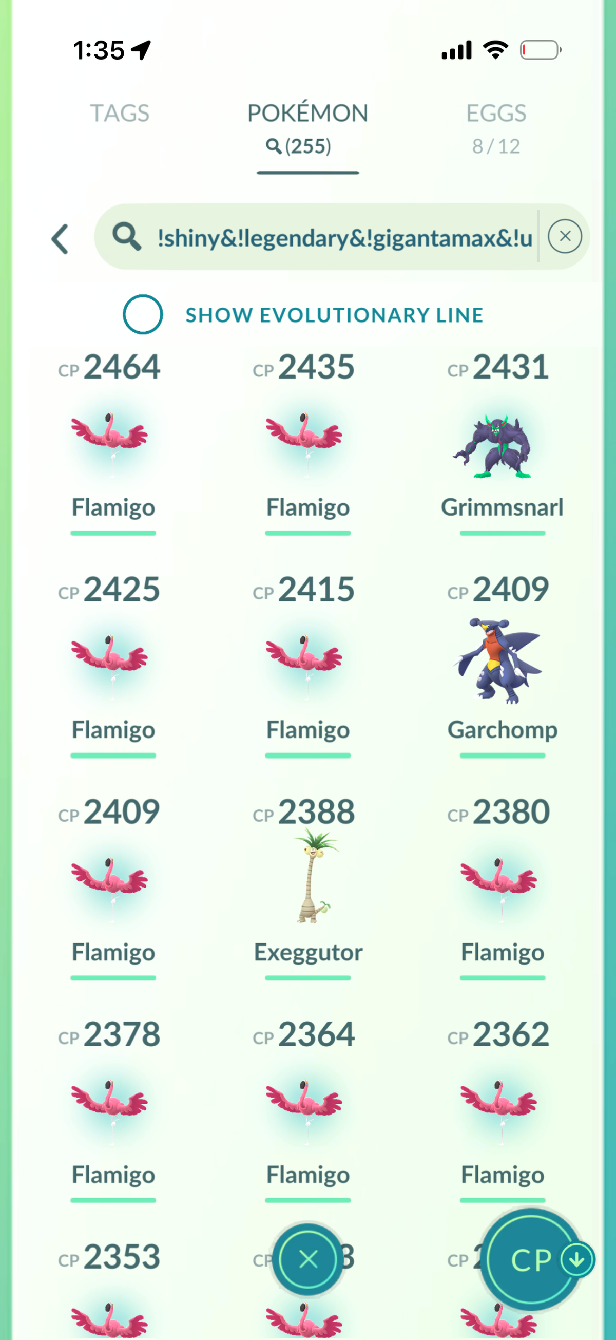 CrownedBy415 account (65 Shiny/Legendary 1.7m Stardust)