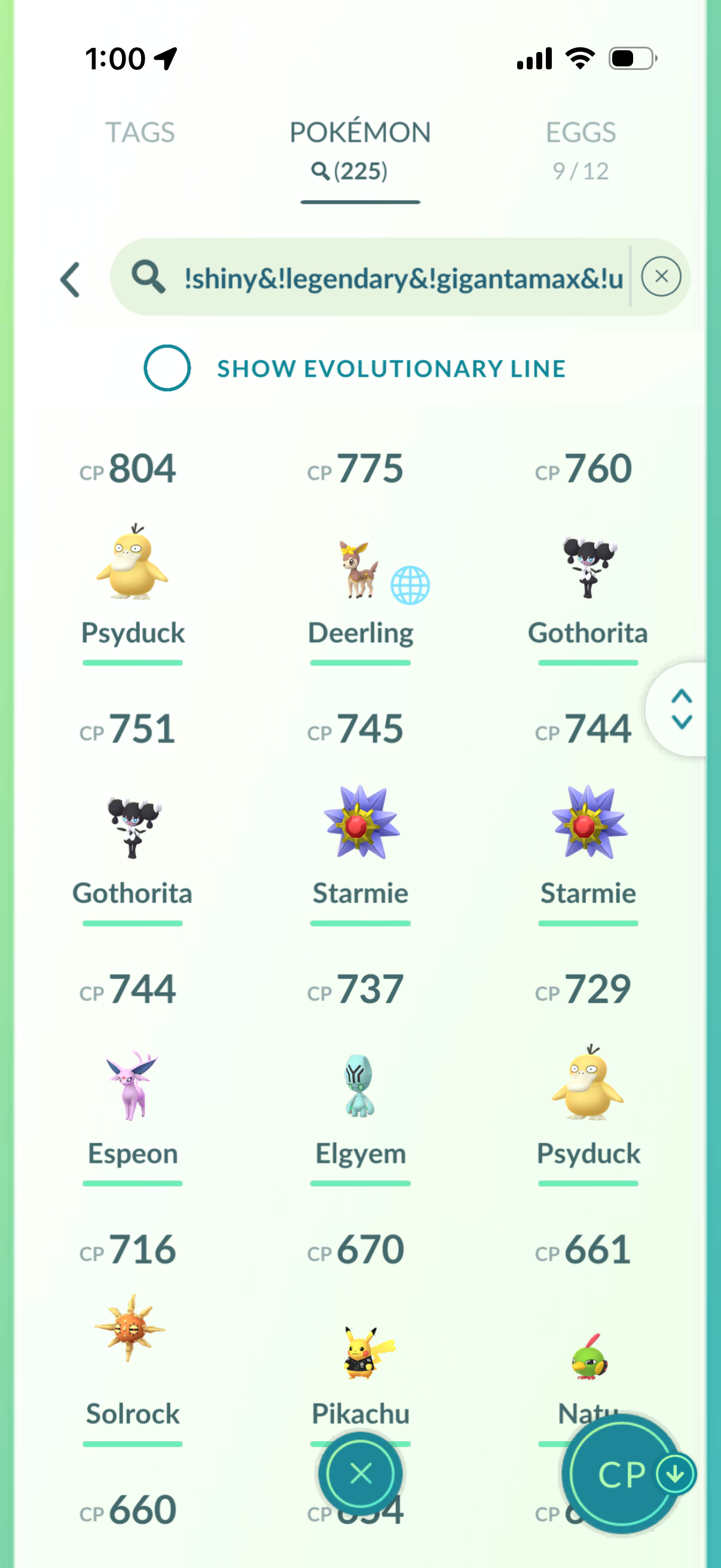 SpecialtyPIZZA account (19 Shiny/Legendary & 186k stardust)