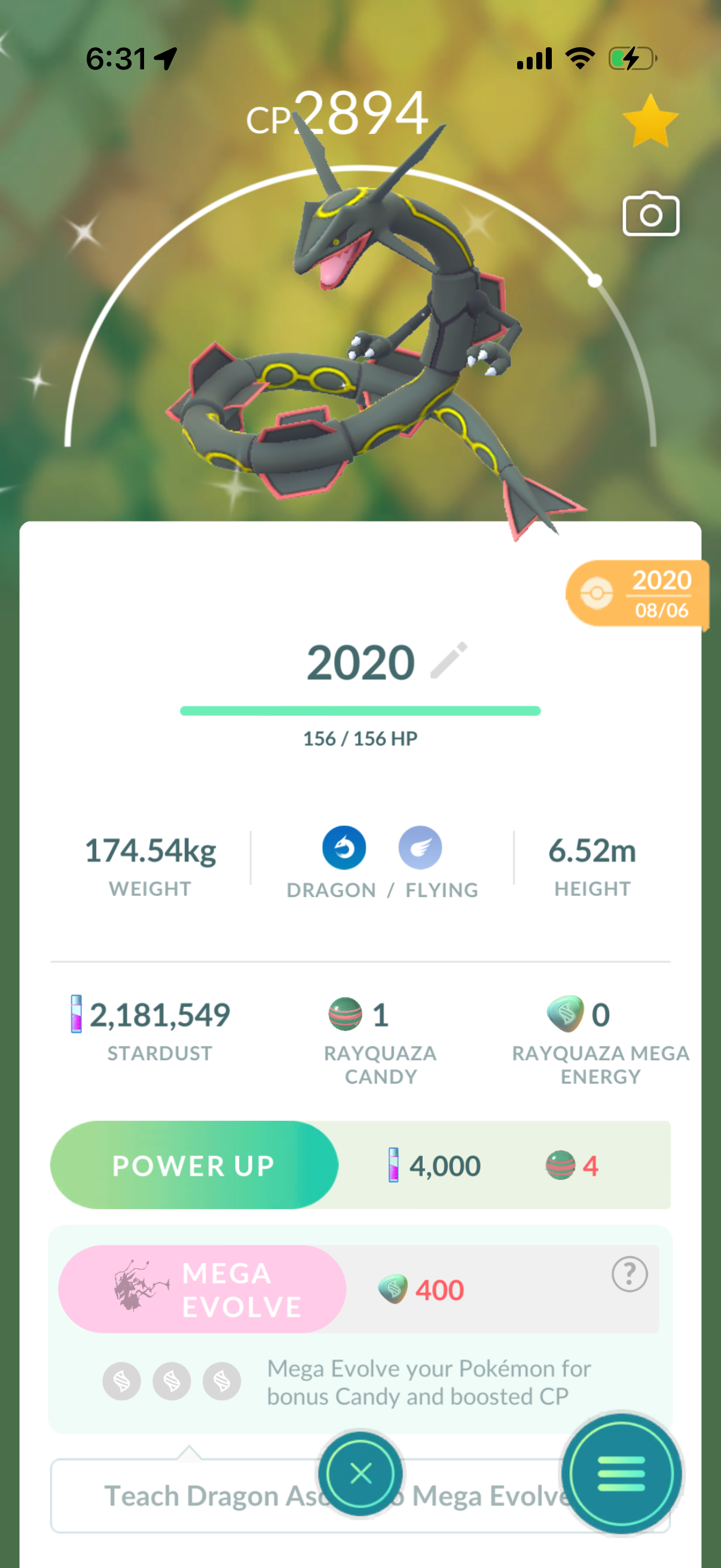 Kuma 2016 account (368 Shiny/Legendary)