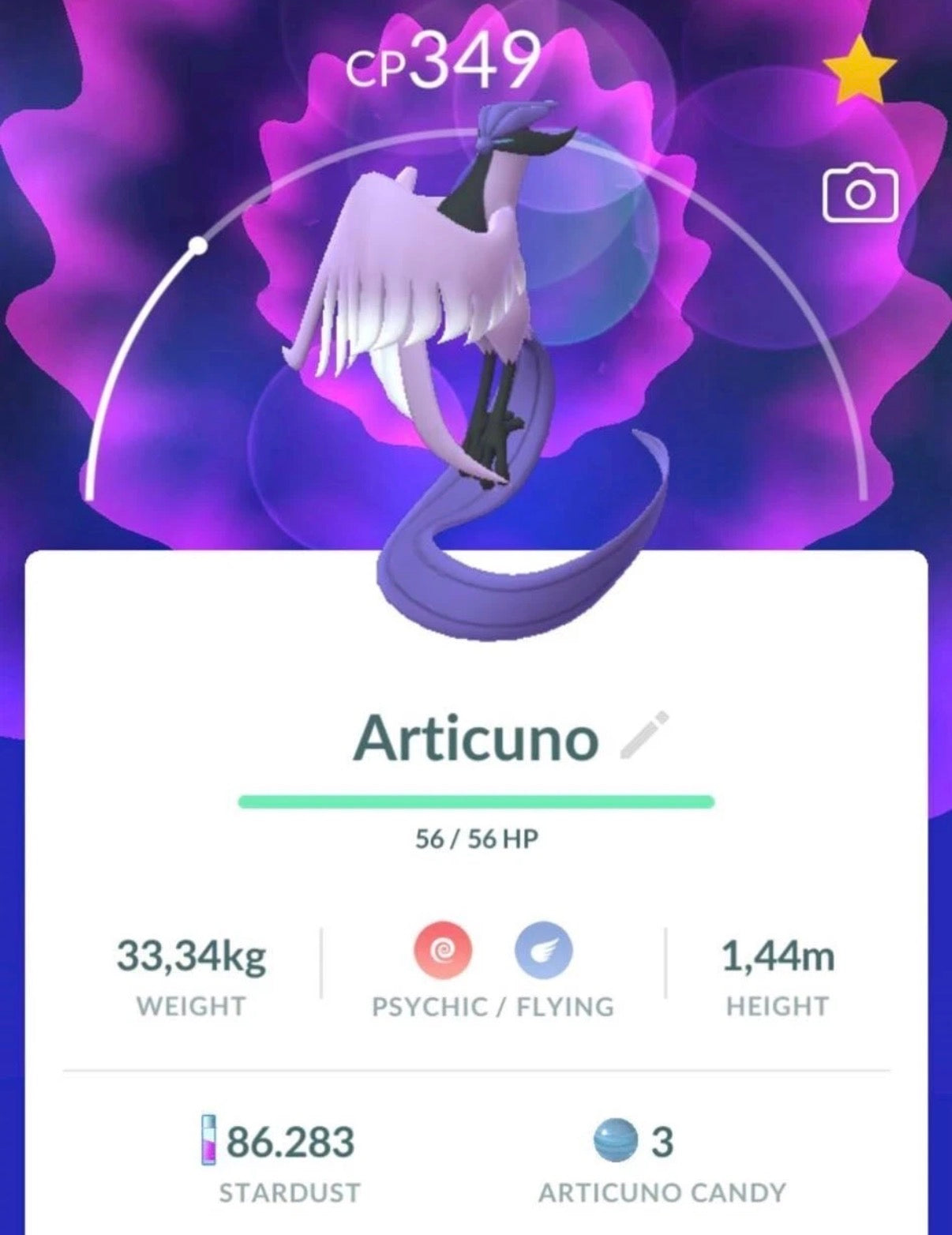 Shiny Legendary accounts