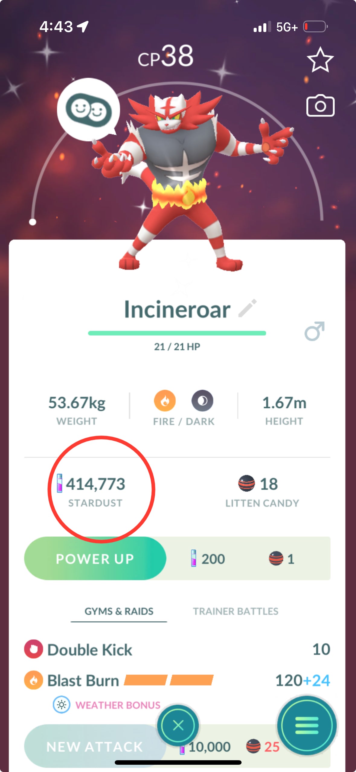 HolidaySpecial account (36 shiny/legendary)