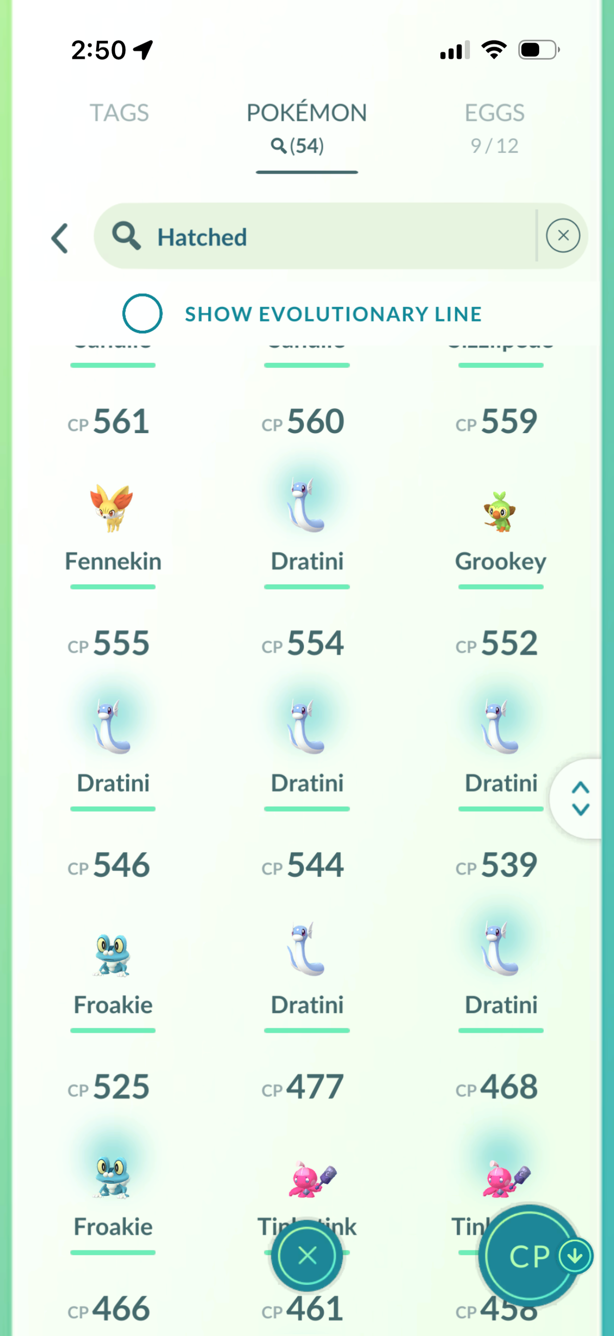 GTPGible account (72 Legendary/Shiny & 1.1m Stardust