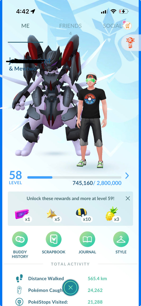 JazzM 2016 account (83 Shiny/Legendary)