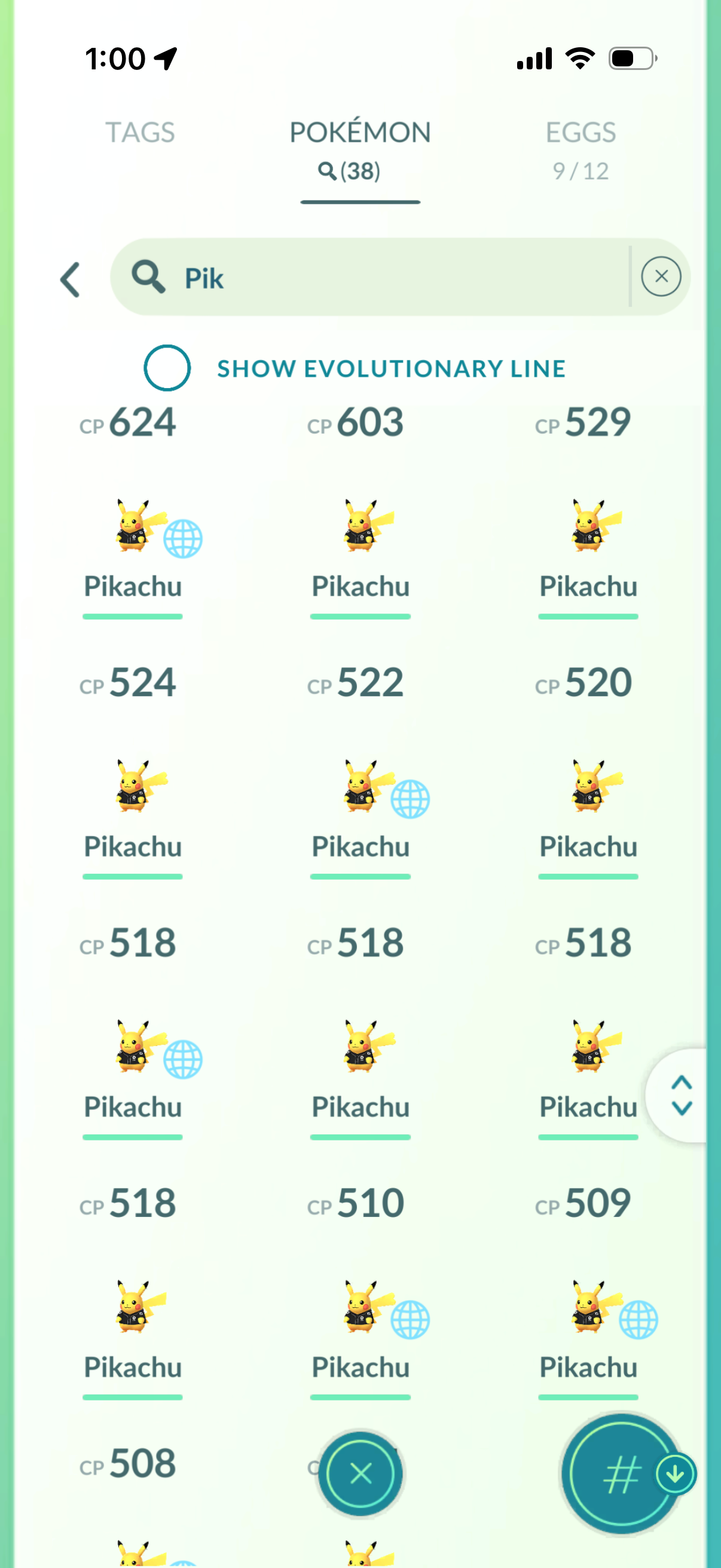 SpecialtyPIZZA account (19 Shiny/Legendary & 186k stardust)