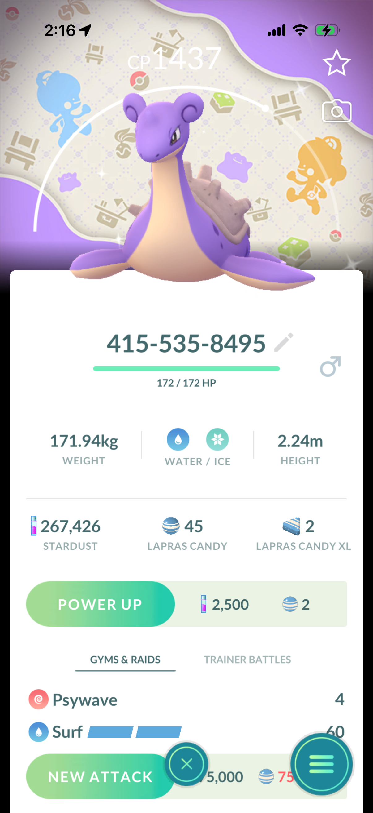Shiny Dragonite Lapras Snorlax Pokopia background trade or account