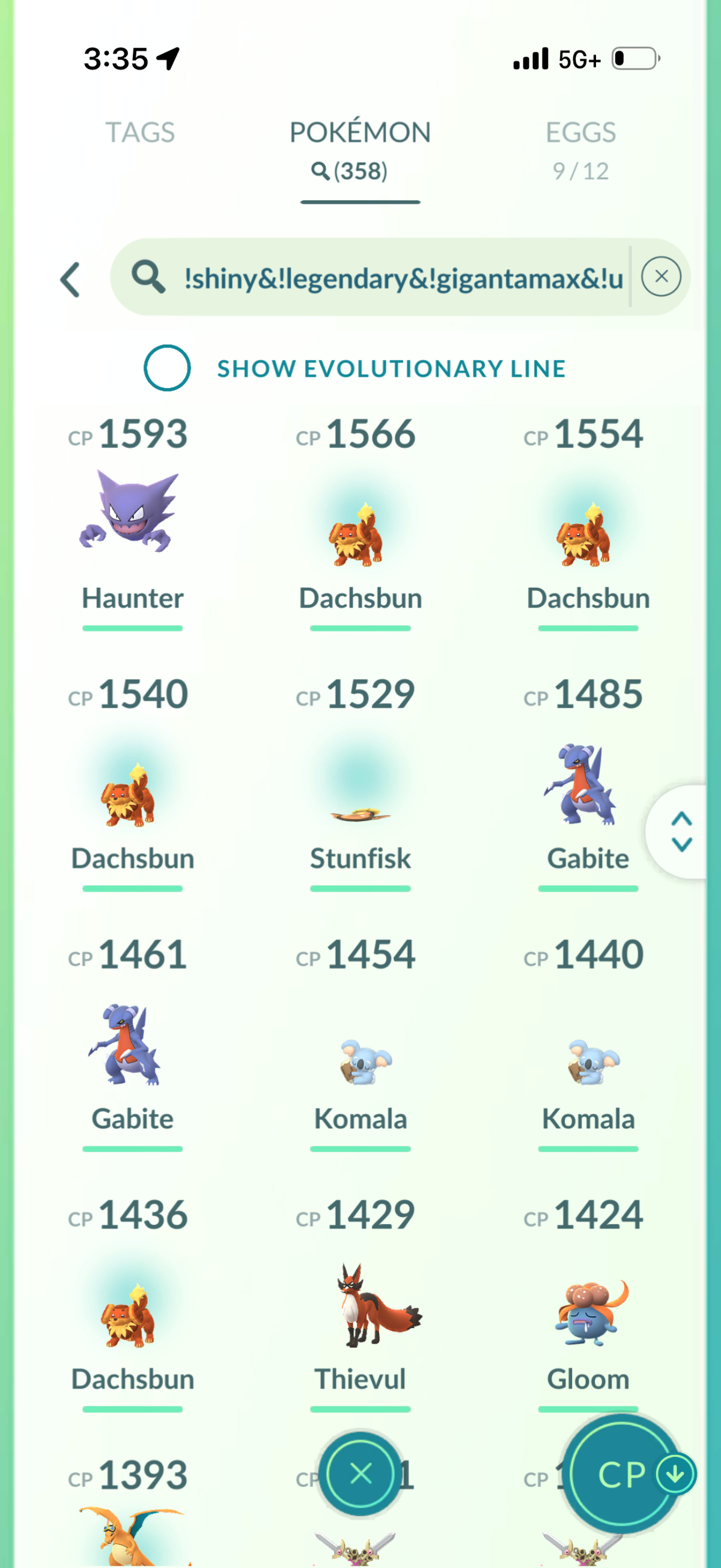 CrownedBy415 account (71 Shiny/Legendary 1.9m Stardust)