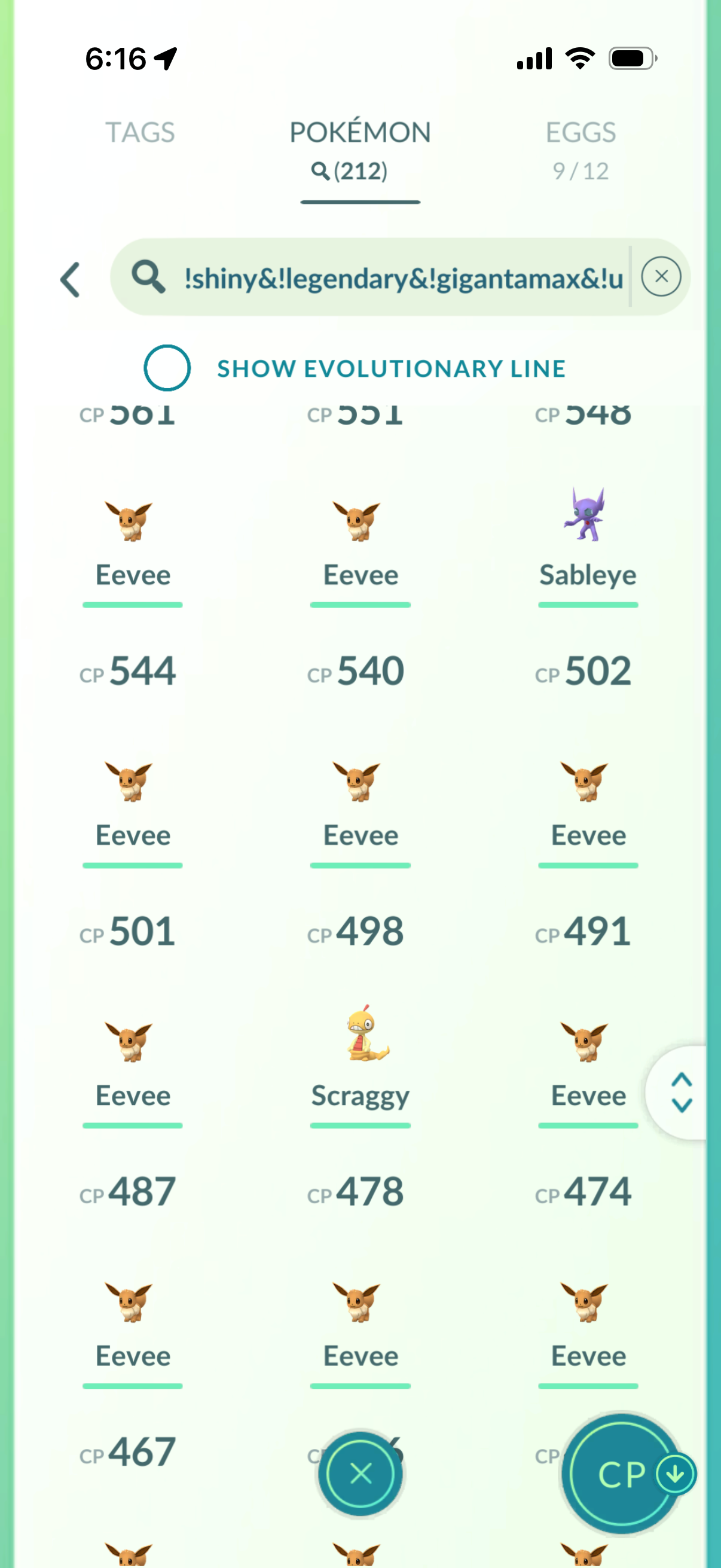 SoloParty account (19 Shiny/Legendary 482k stardust)