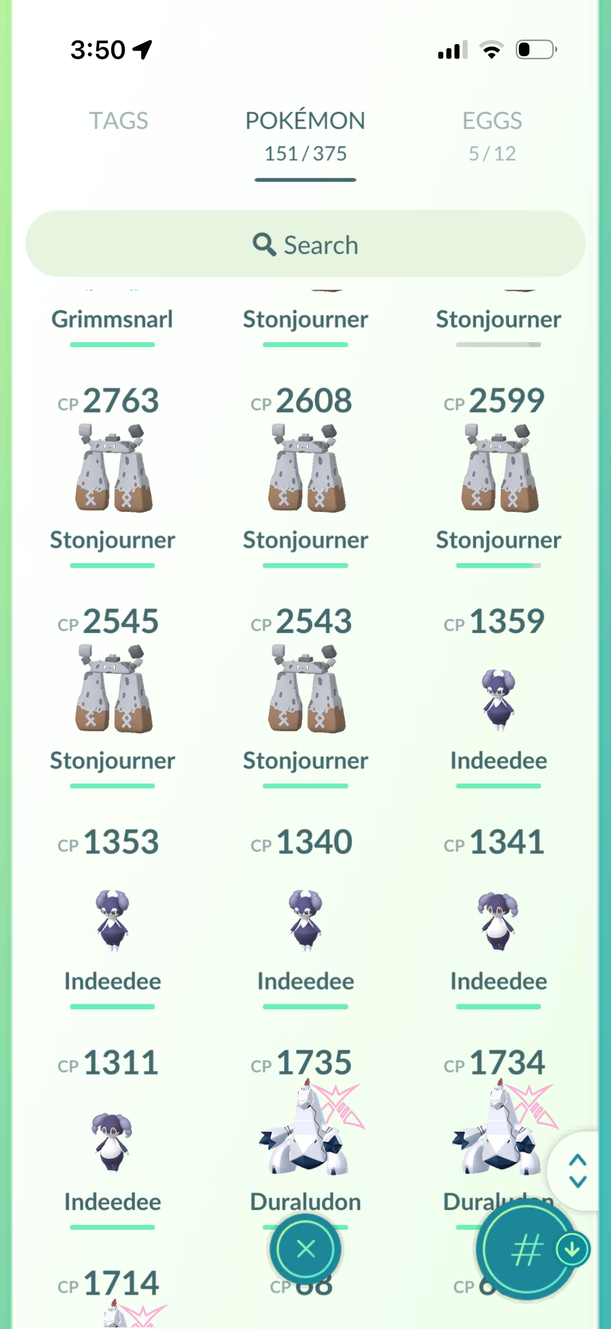HarlanBuckley account (17 Shiny/Legendary/Gigantamax)