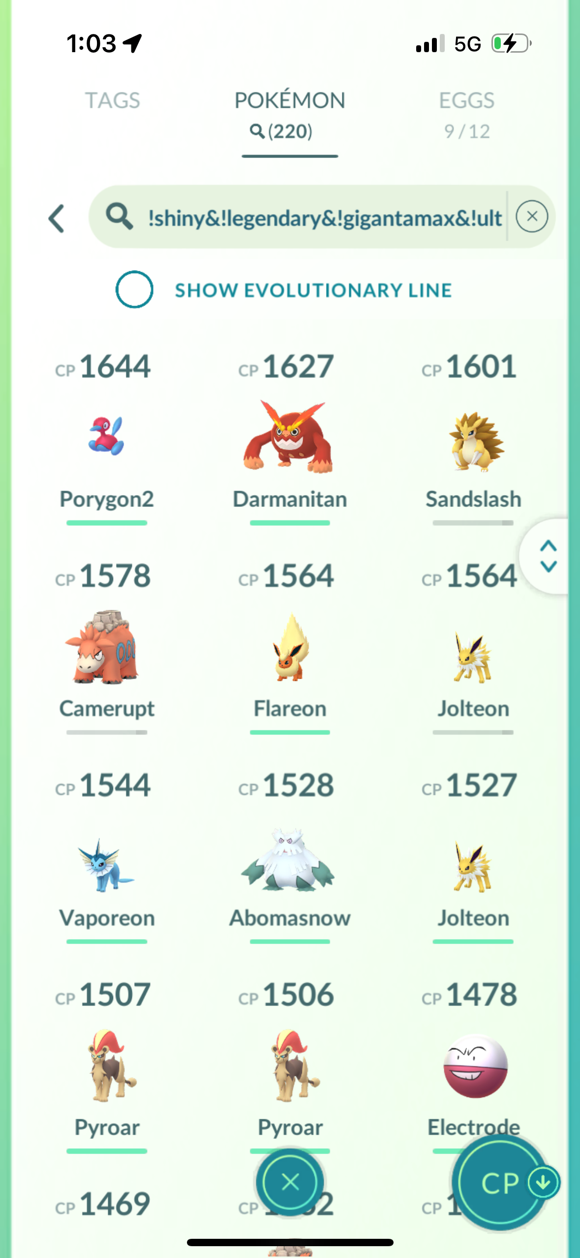 HolidaySpecial account (58 Shiny/Legendary)