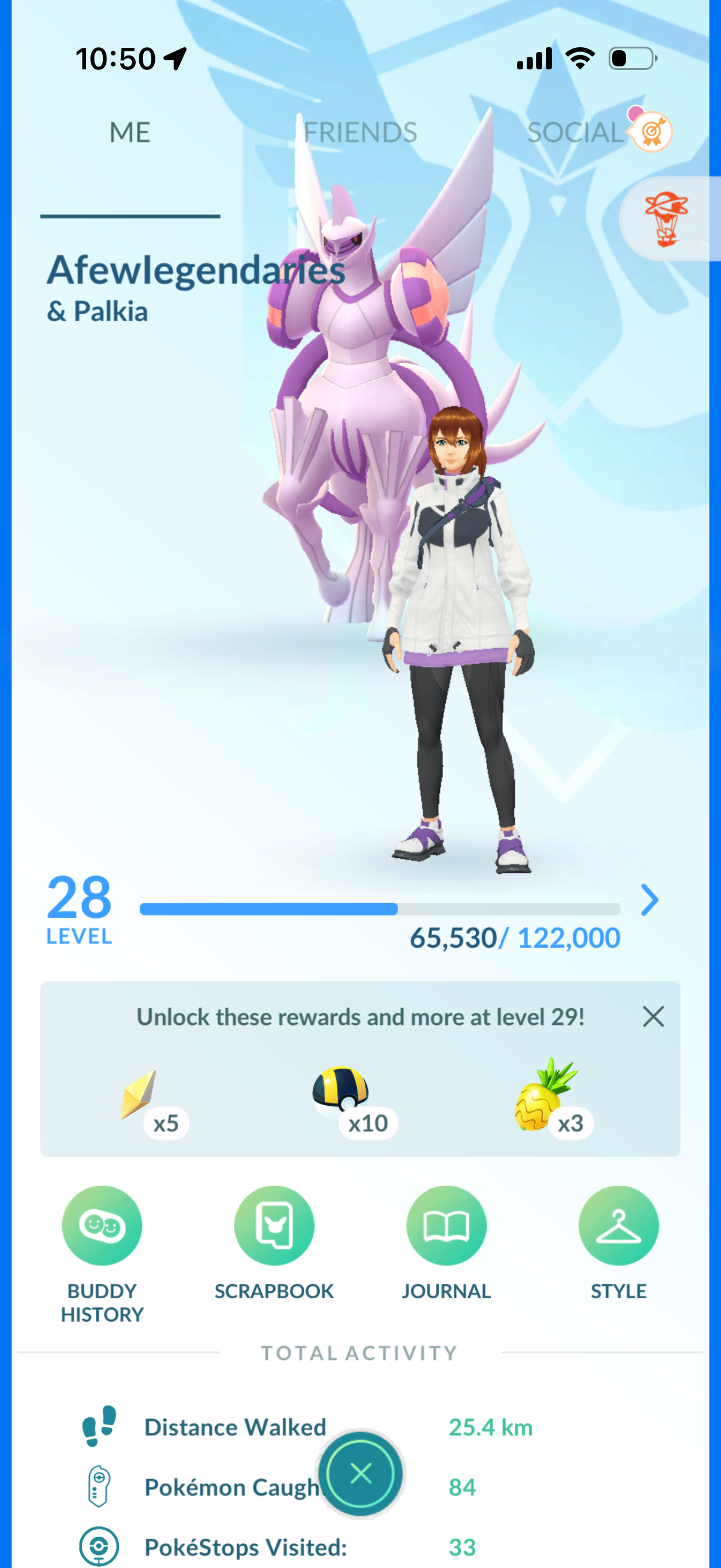 4 accounts bundle (25 shiny/legendary)