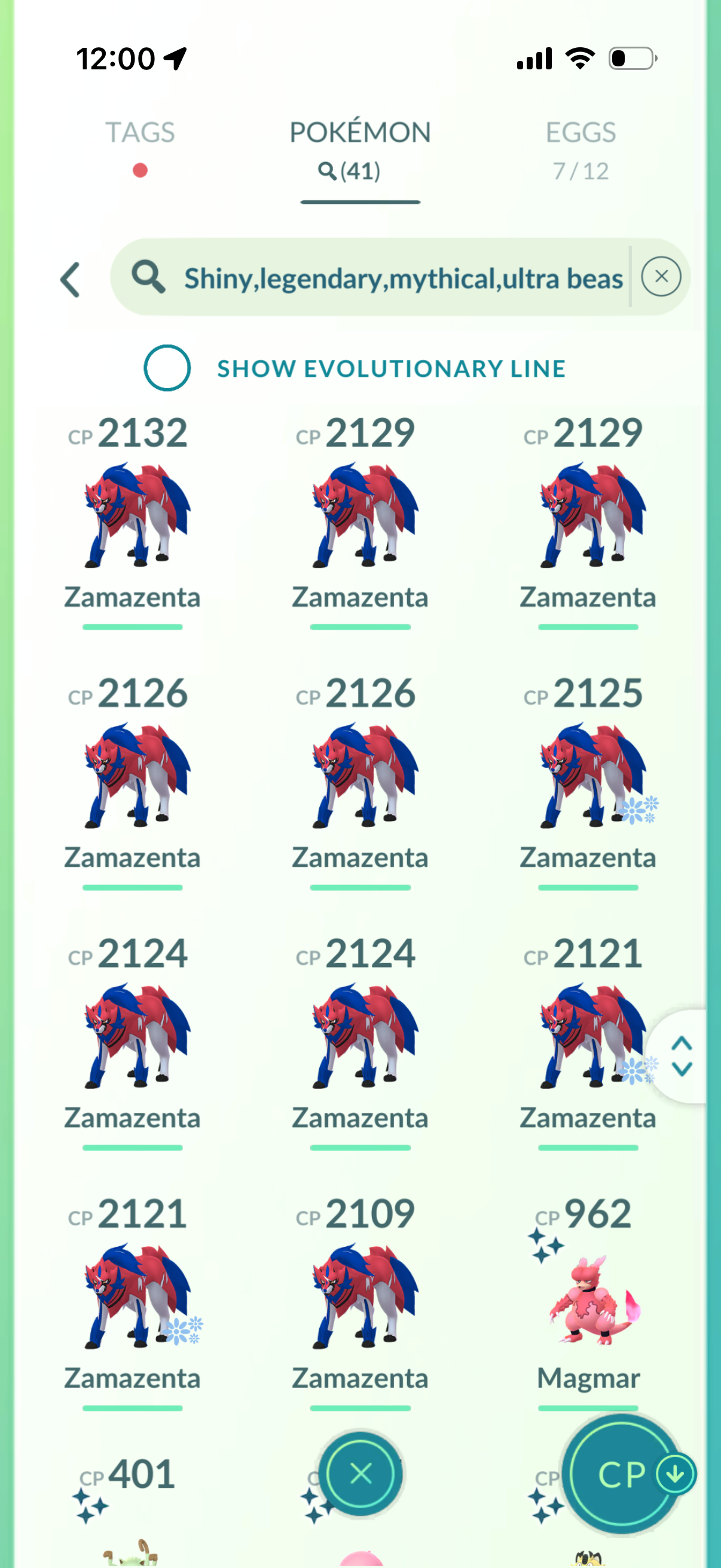 ZamazentaPure account (41 Shiny/Legendary)