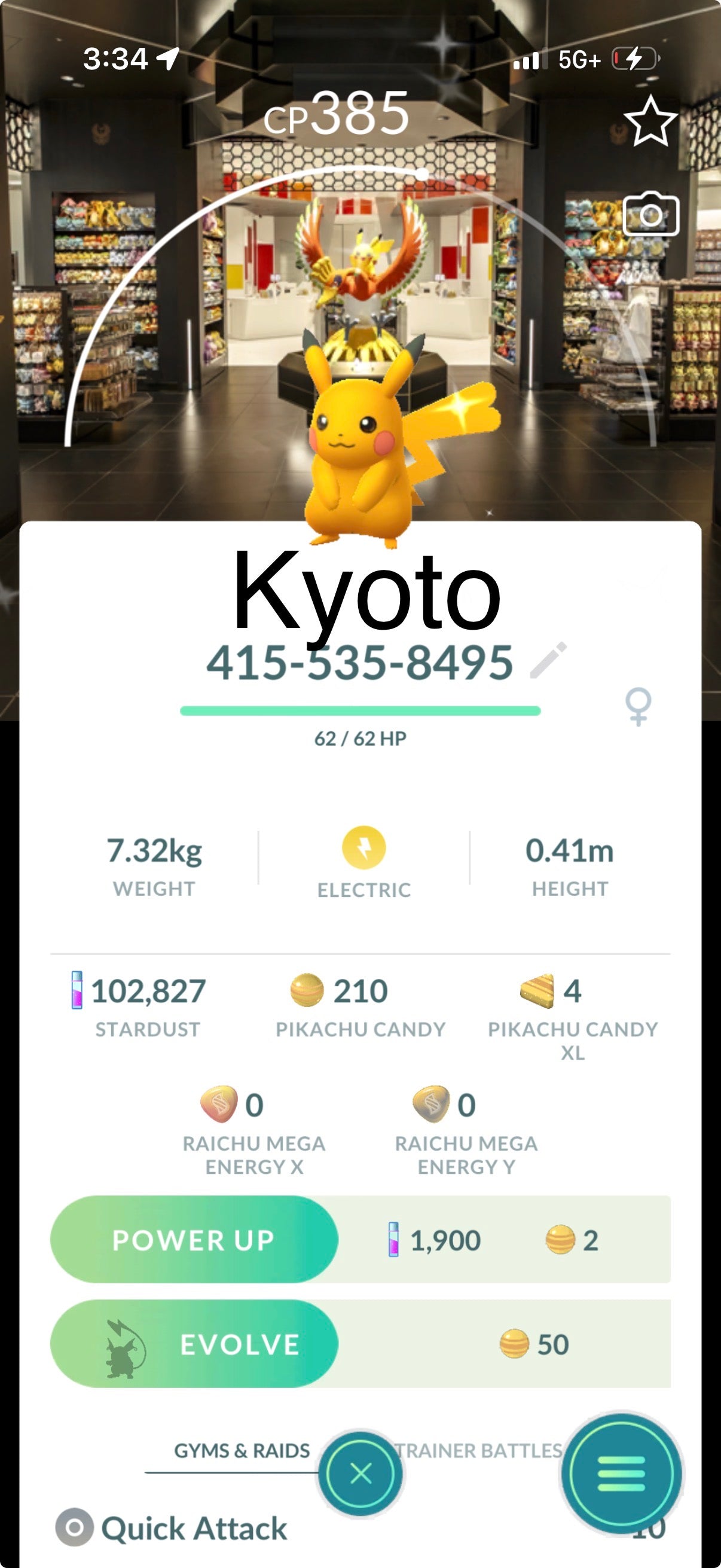 All 18 Shiny Pikachu’s trade or accounts