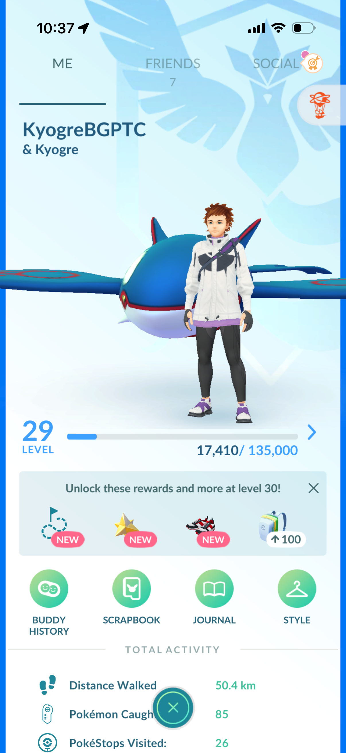 4 accounts bundle (25 shiny/legendary)
