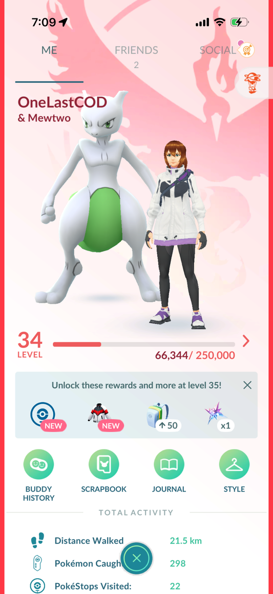 OneLastCod account (15 Shiny/Legendary & 198k stardust)