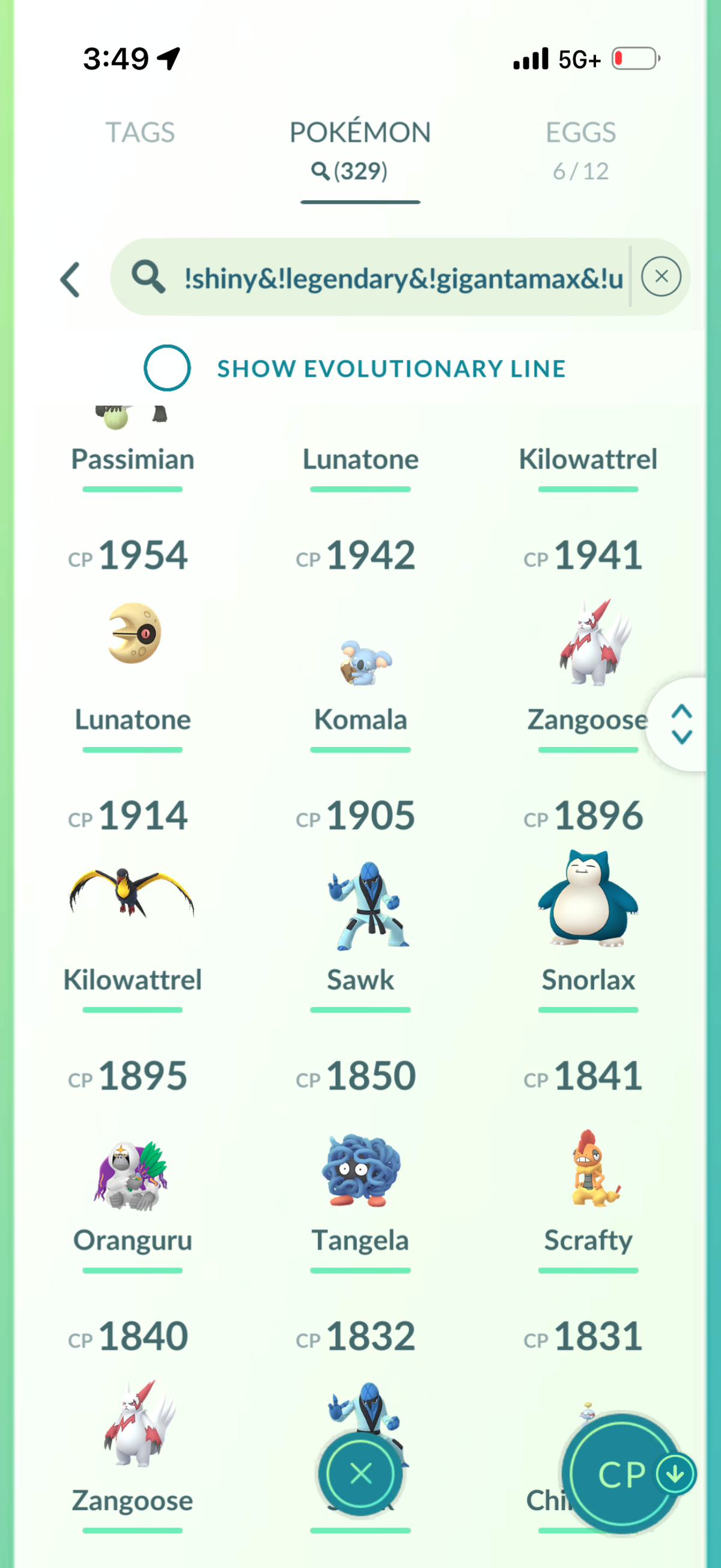 SoloParty account 38 Shiny/Legendary & 790k Stardust
