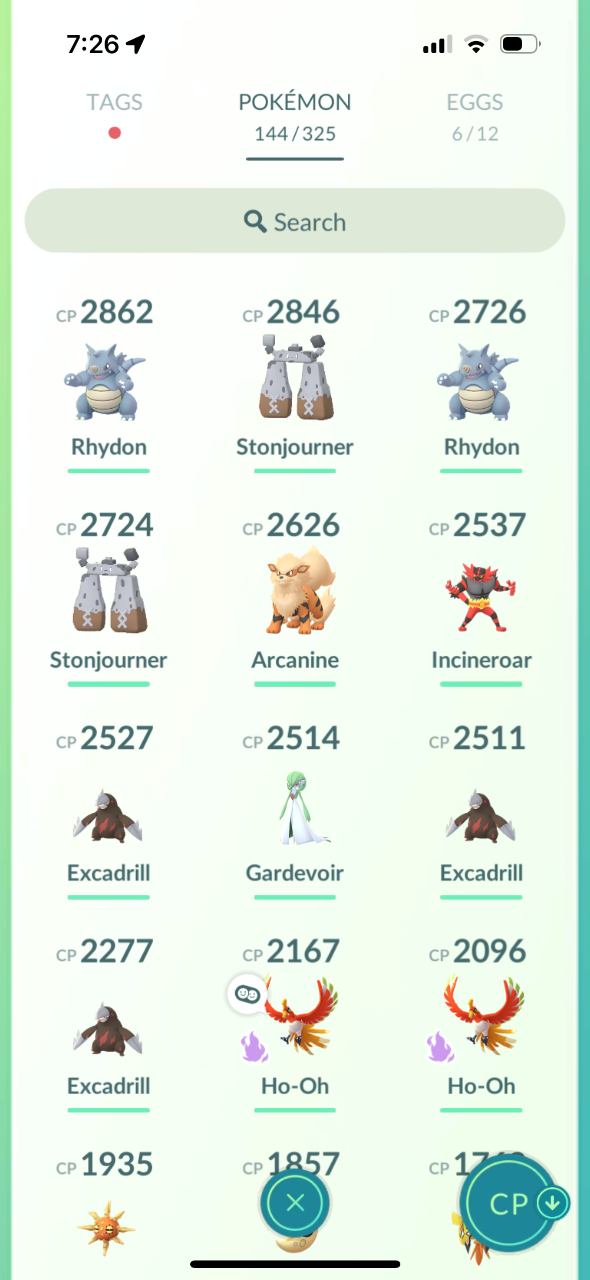 BGNecrozma account (4 Legendary)