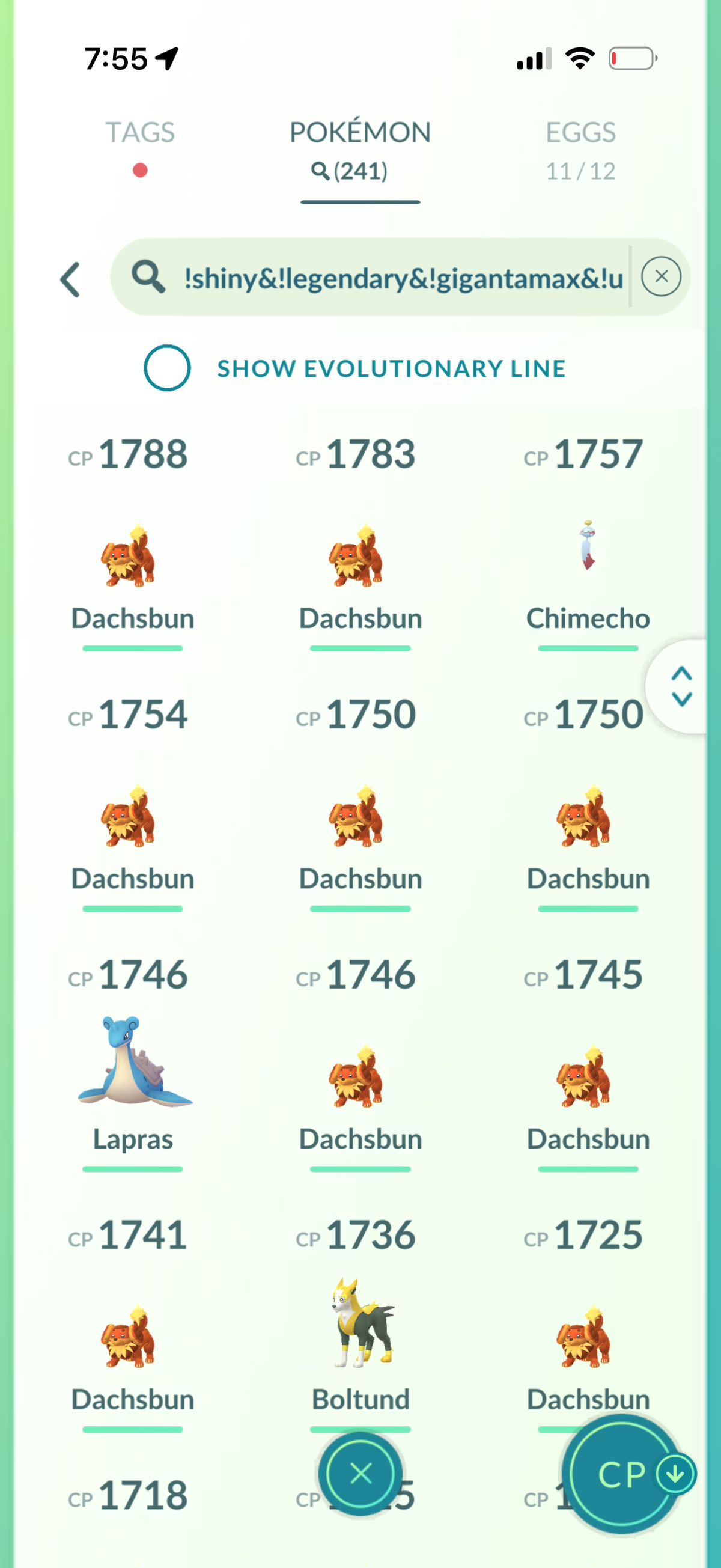 KyogrePTC account 31 Shiny/Legendary & 1.1M Stardust