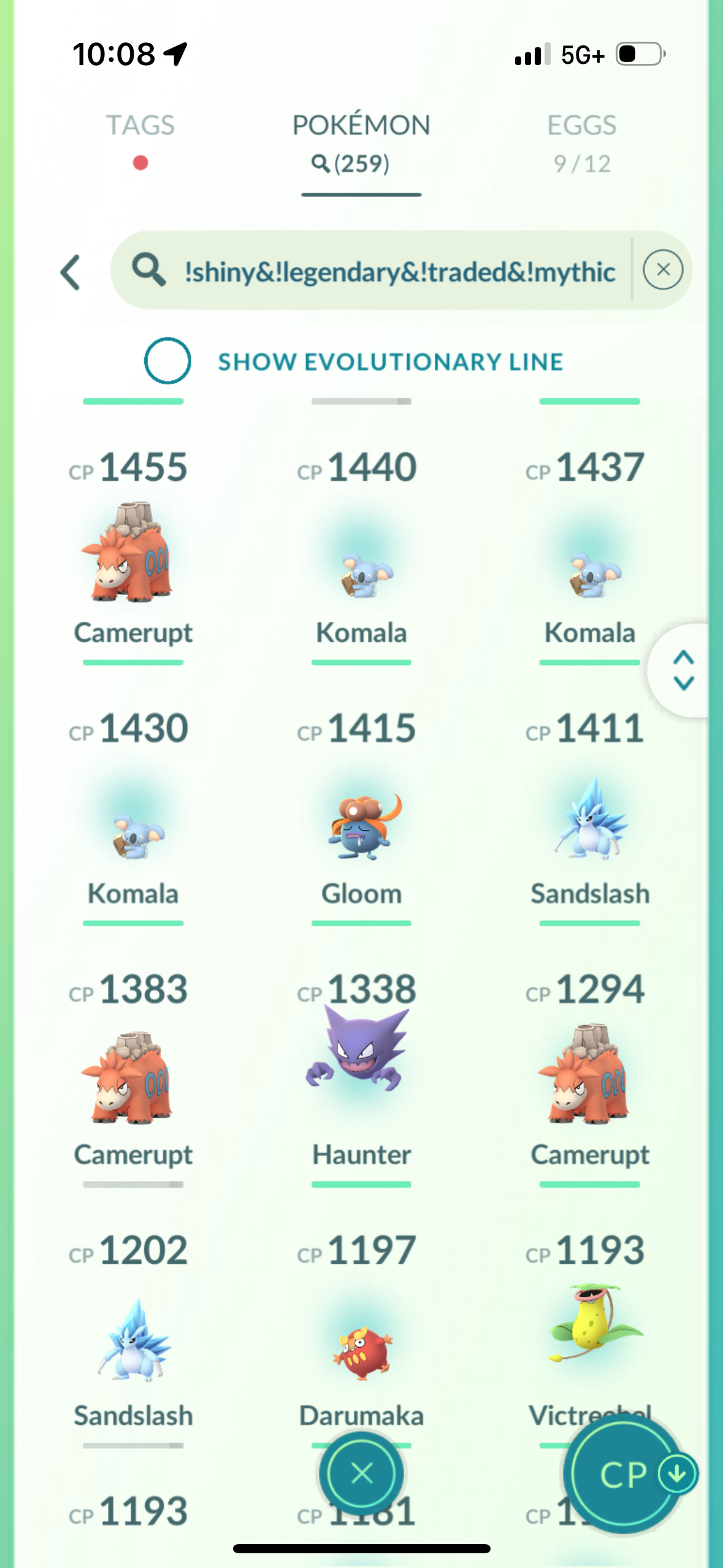 XmasSpecialist account (30 shiny/legendary)