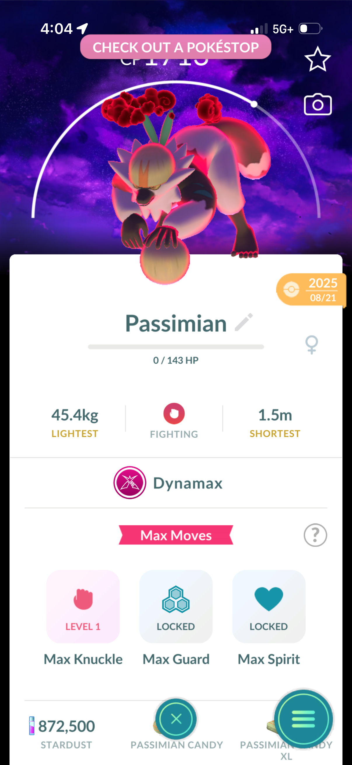 ClimbOutOfLimbo (26 Shiny/Gigantamax)