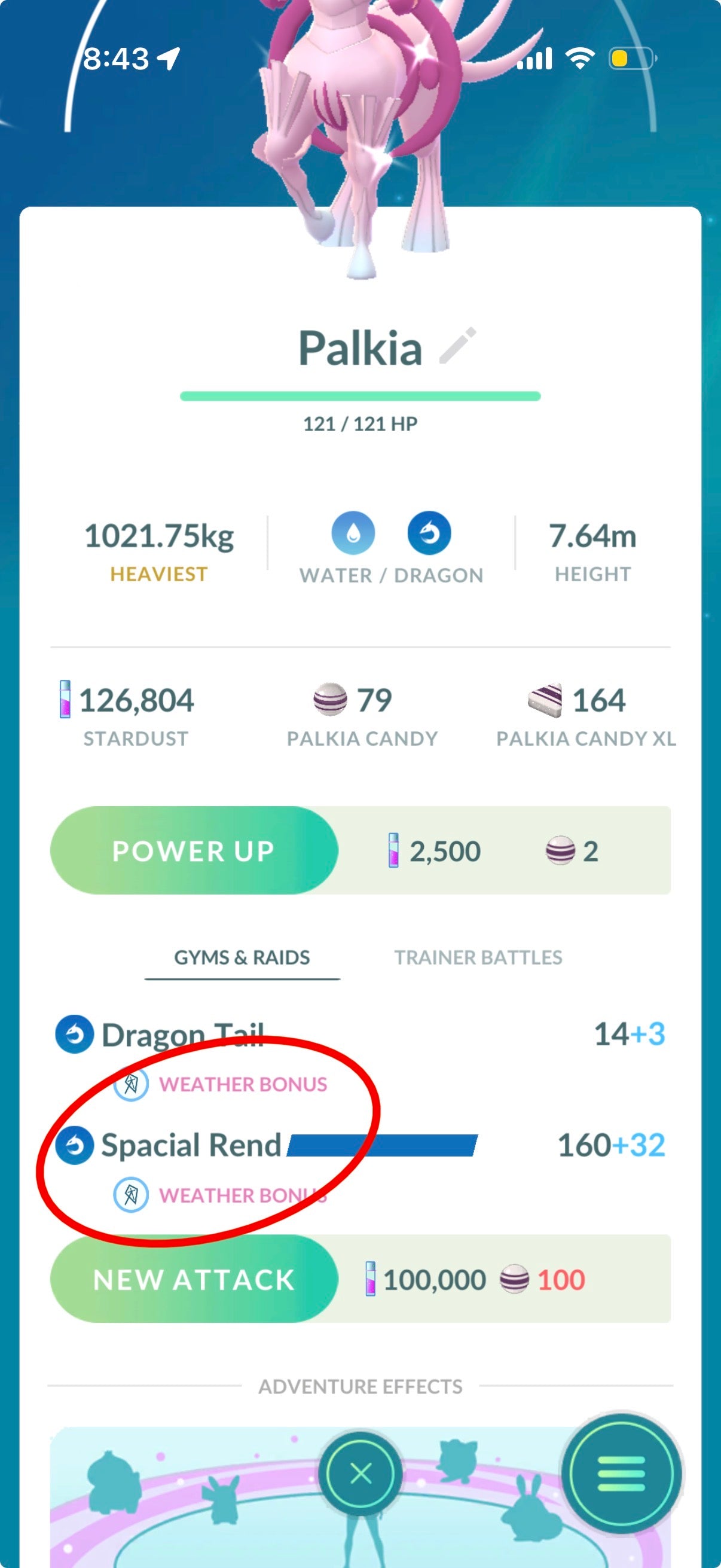 PalkiaSpacial account (44 Shiny/Legendary)