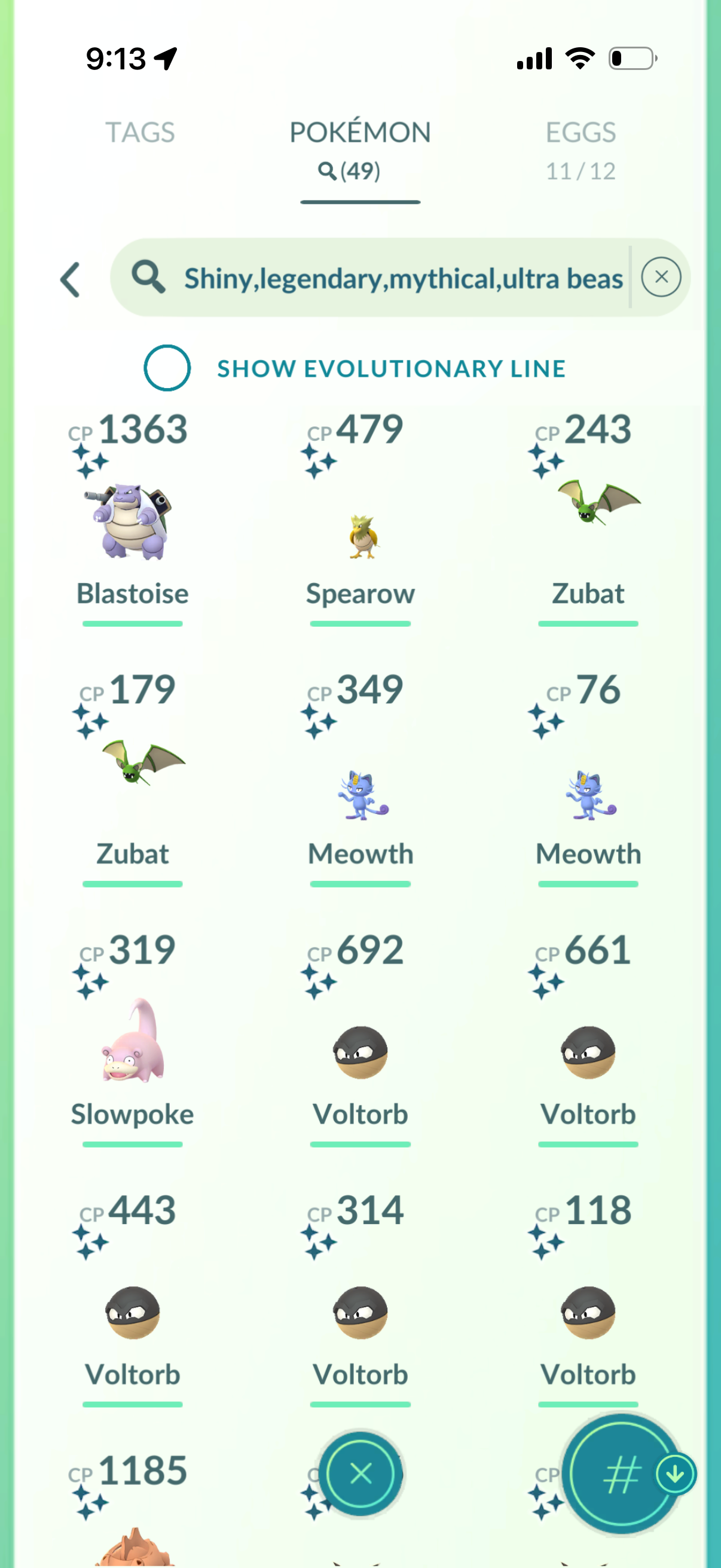 iTradeRayquaza account (49 Shiny/Legendary)