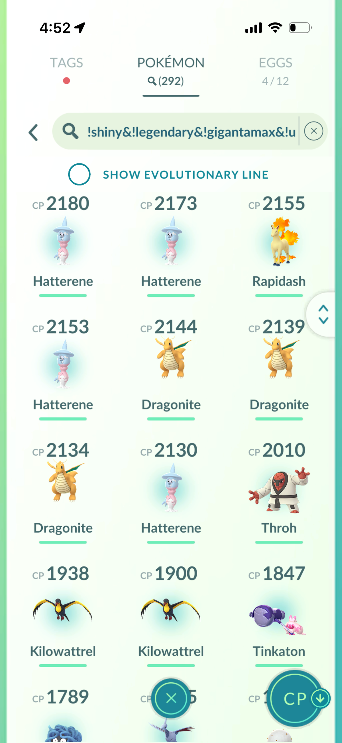ArmoredPTC account 46 Shiny/Legendary & 2.1m Stardust