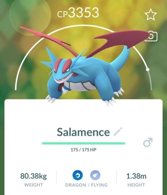 Salamence trade