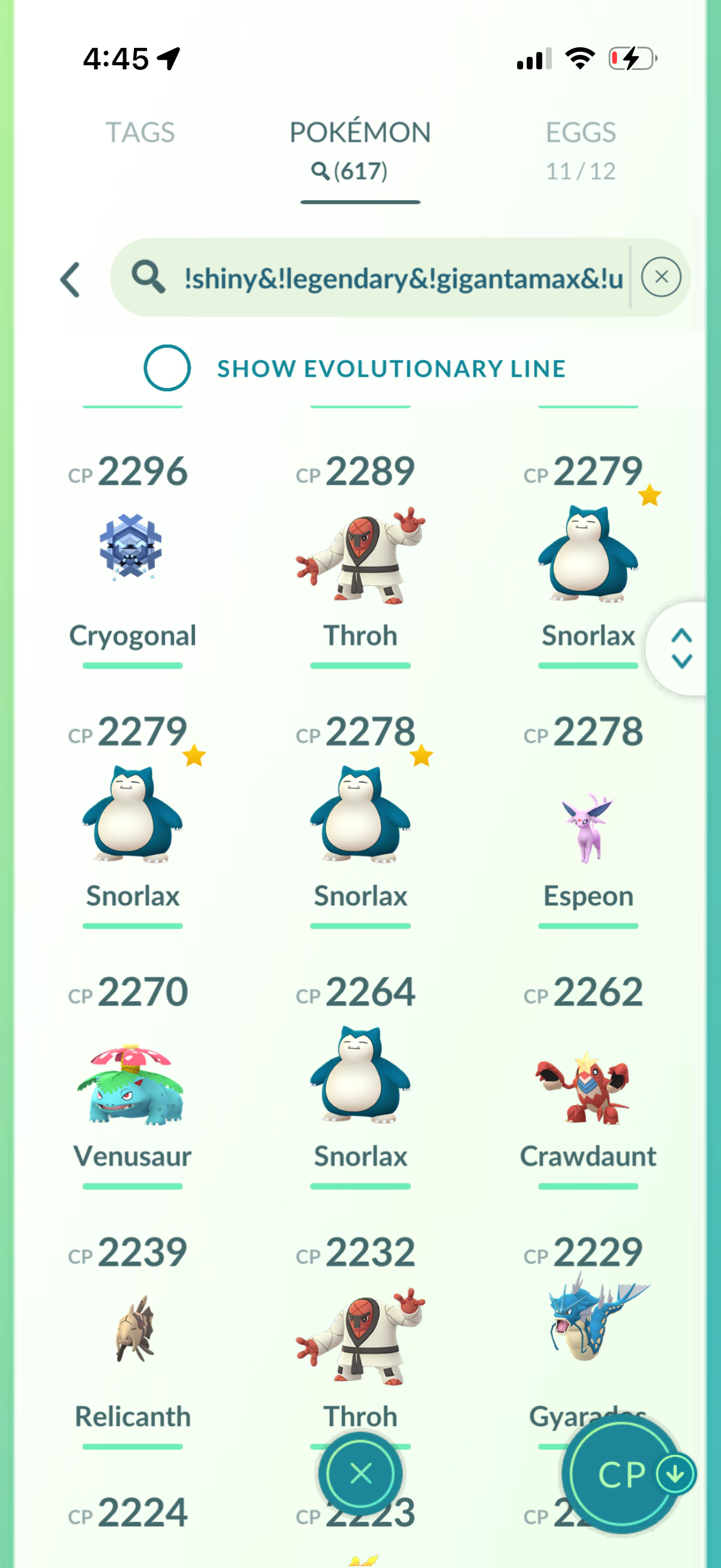 JazzM 2016 account (83 Shiny/Legendary)