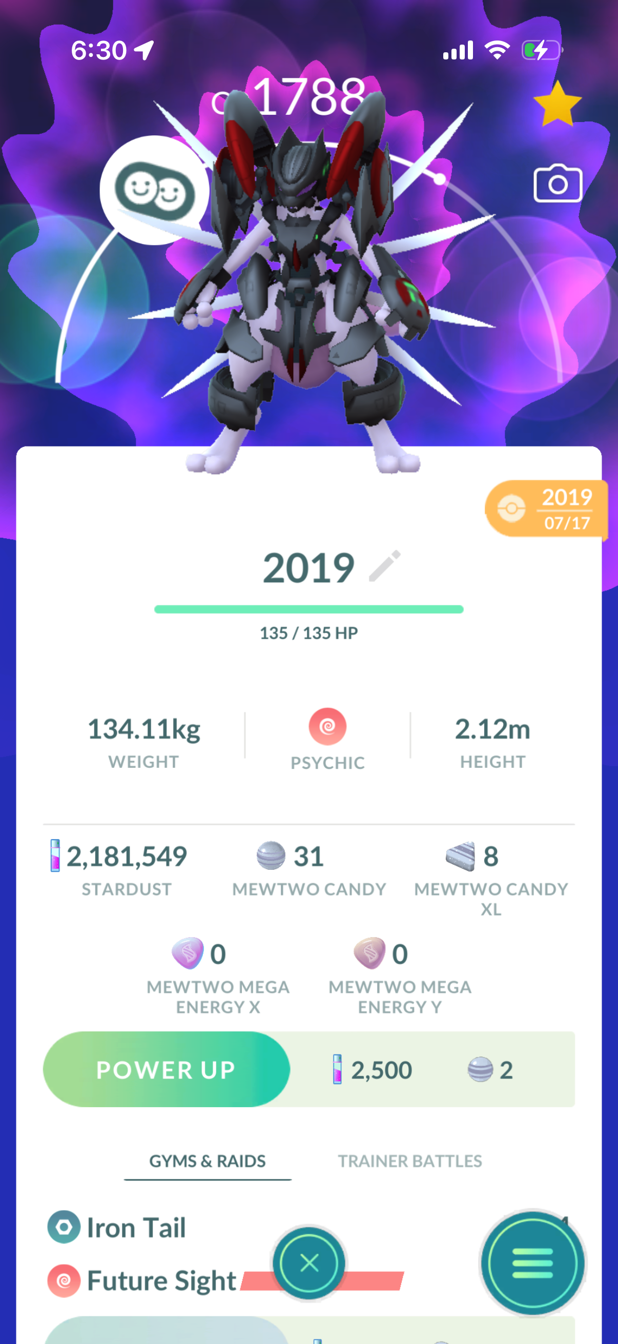 Kuma 2016 account (368 Shiny/Legendary)