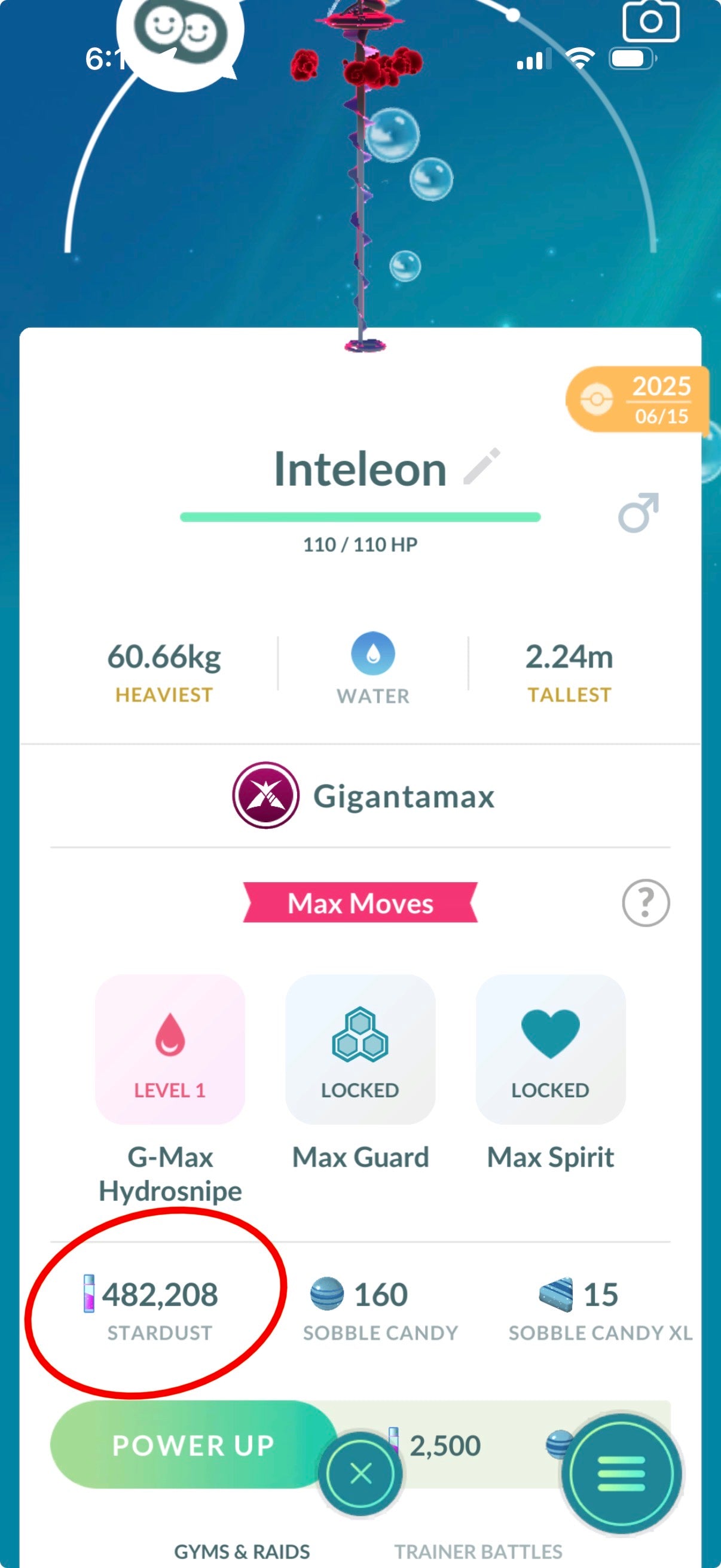 SoloParty account (19 Shiny/Legendary 482k stardust)