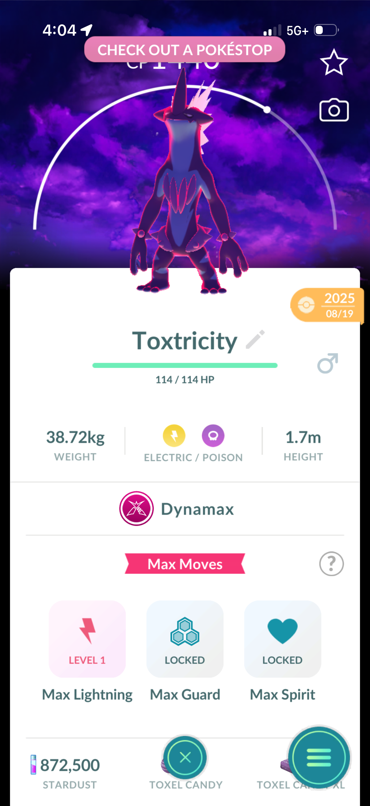 ClimbOutOfLimbo (26 Shiny/Gigantamax)