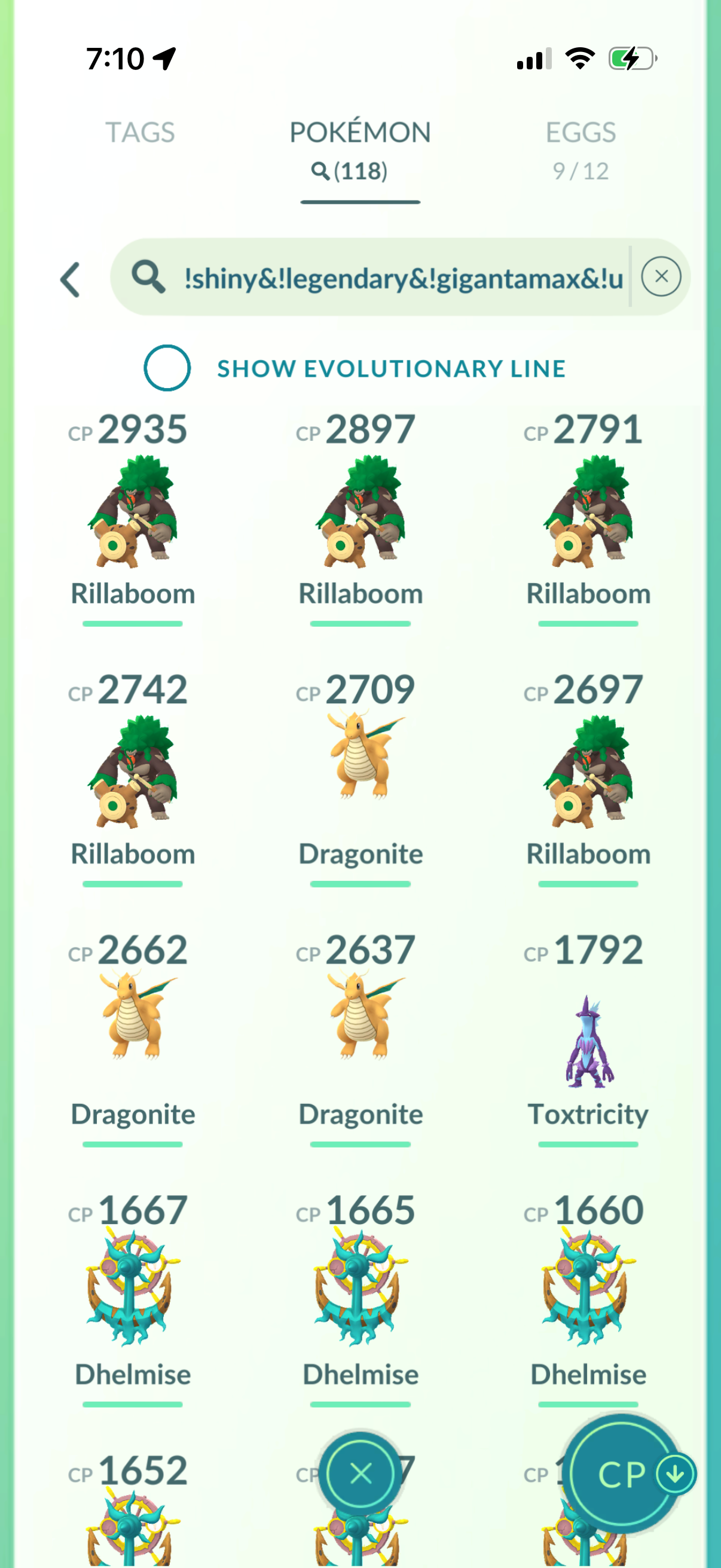 OneLastCod account (15 Shiny/Legendary & 198k stardust)