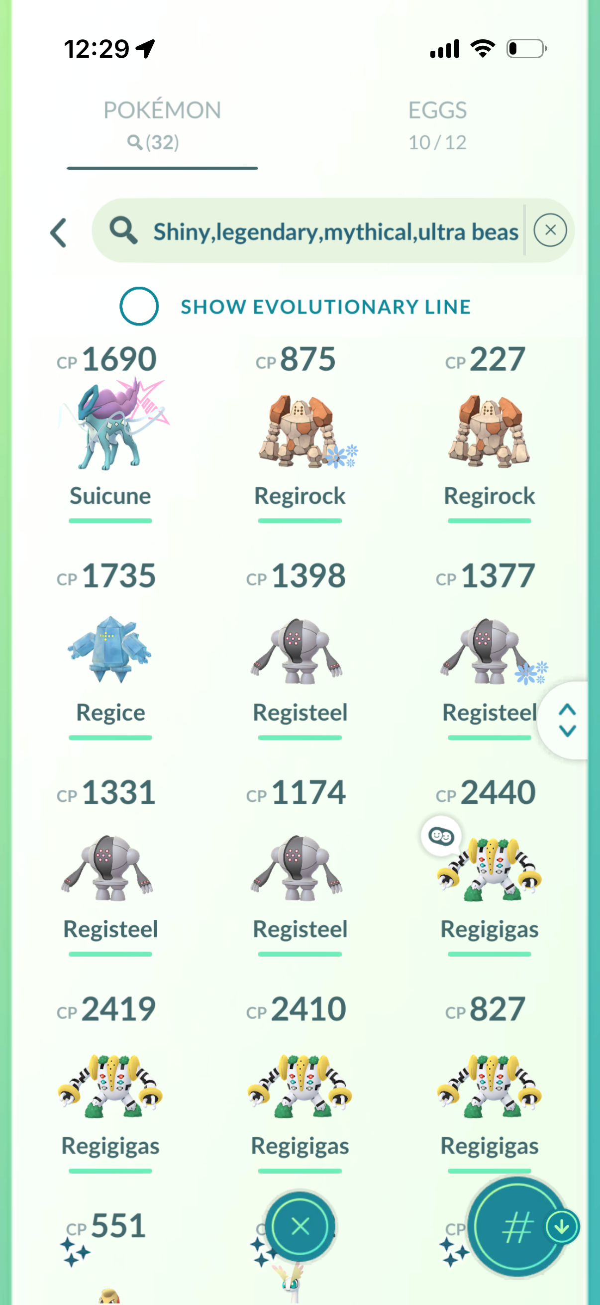 IncredibleHulk account (32 Shiny/Legendary/Gigantamax & 340k stardust)
