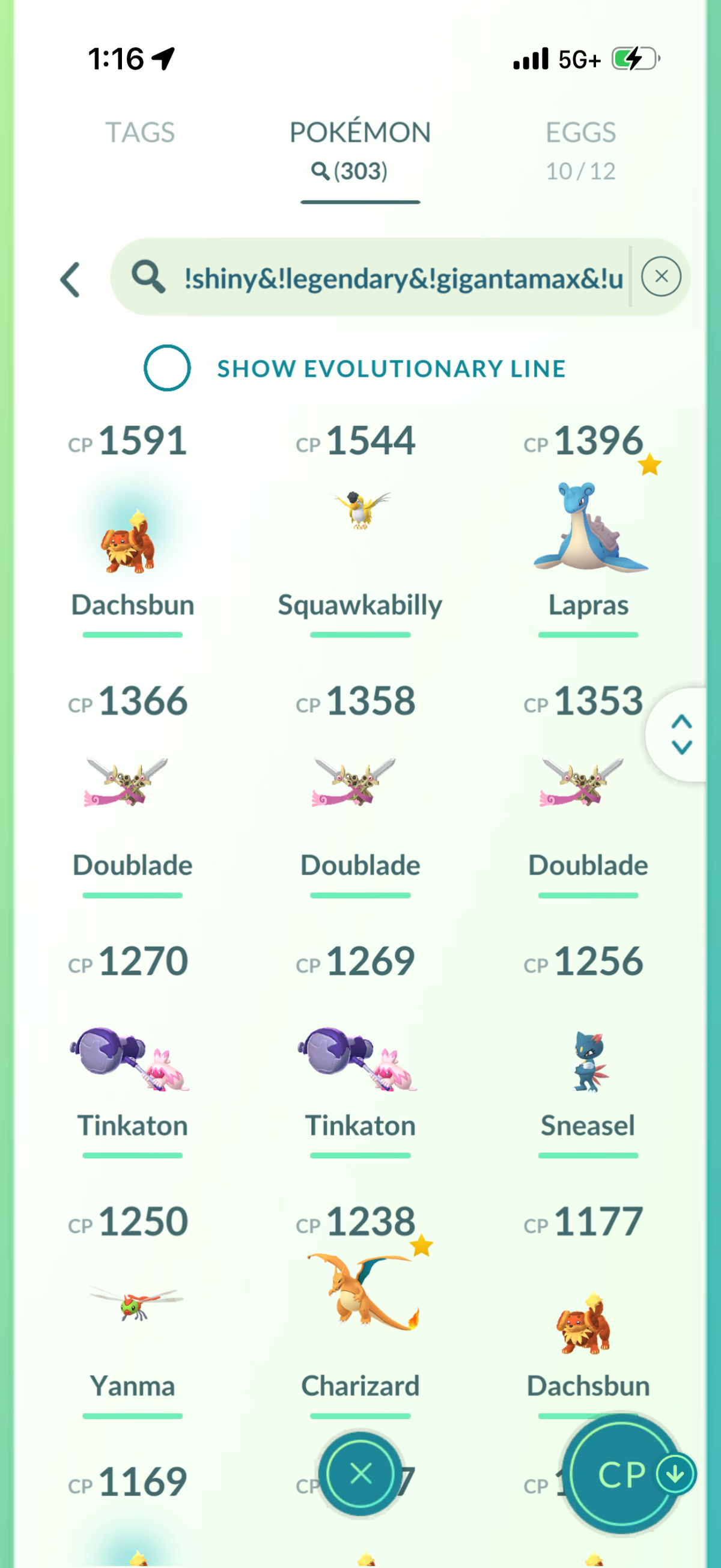 Level99Hunter account 35 Shiny/Legendary & 1m Stardust