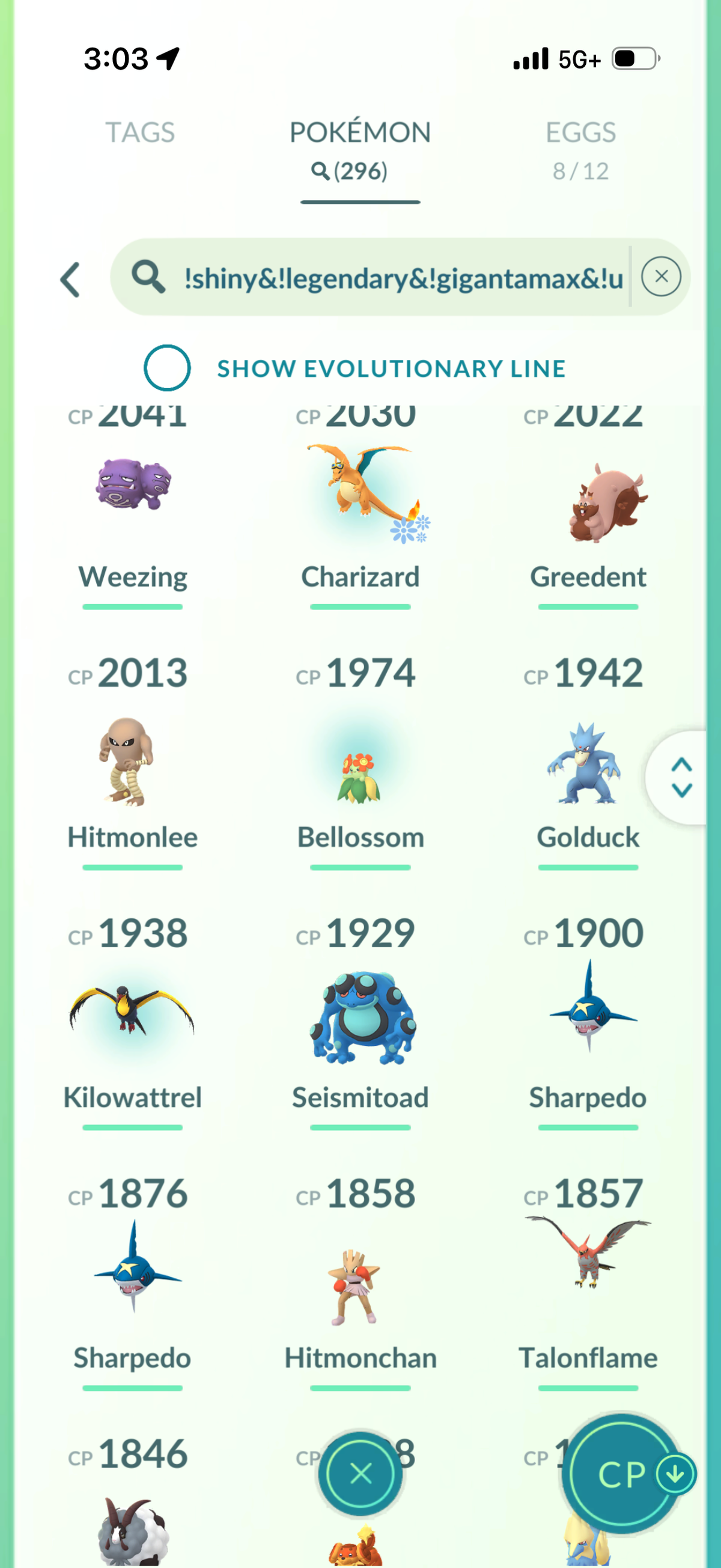 OneLastCOD account 60 Shiny/Legendary & 1.2m Stardust